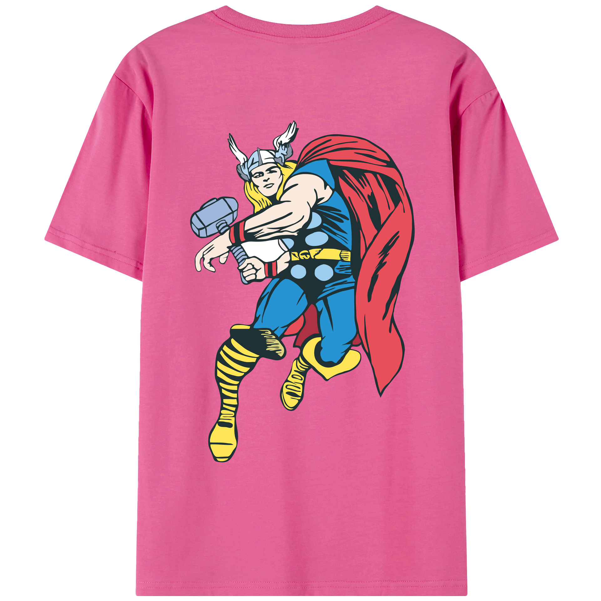 （画像用） アベンジャーズ The Avengers レディース半袖Tシャツ(バックプリント)