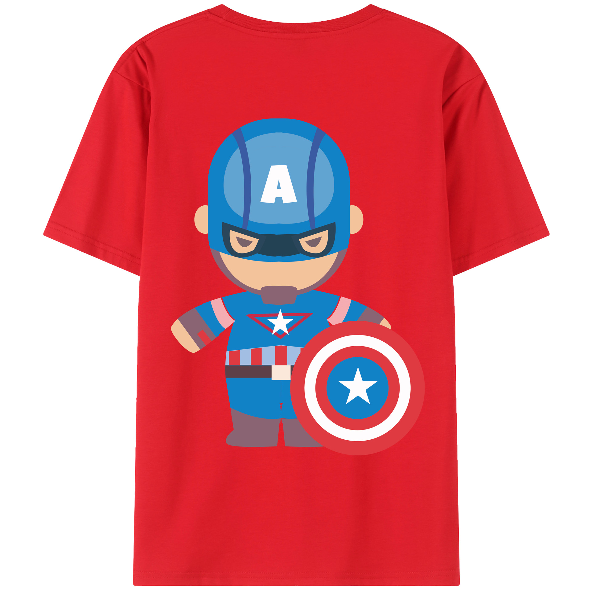 （画像用） アベンジャーズ The Avengers レディース半袖Tシャツ(バックプリント)