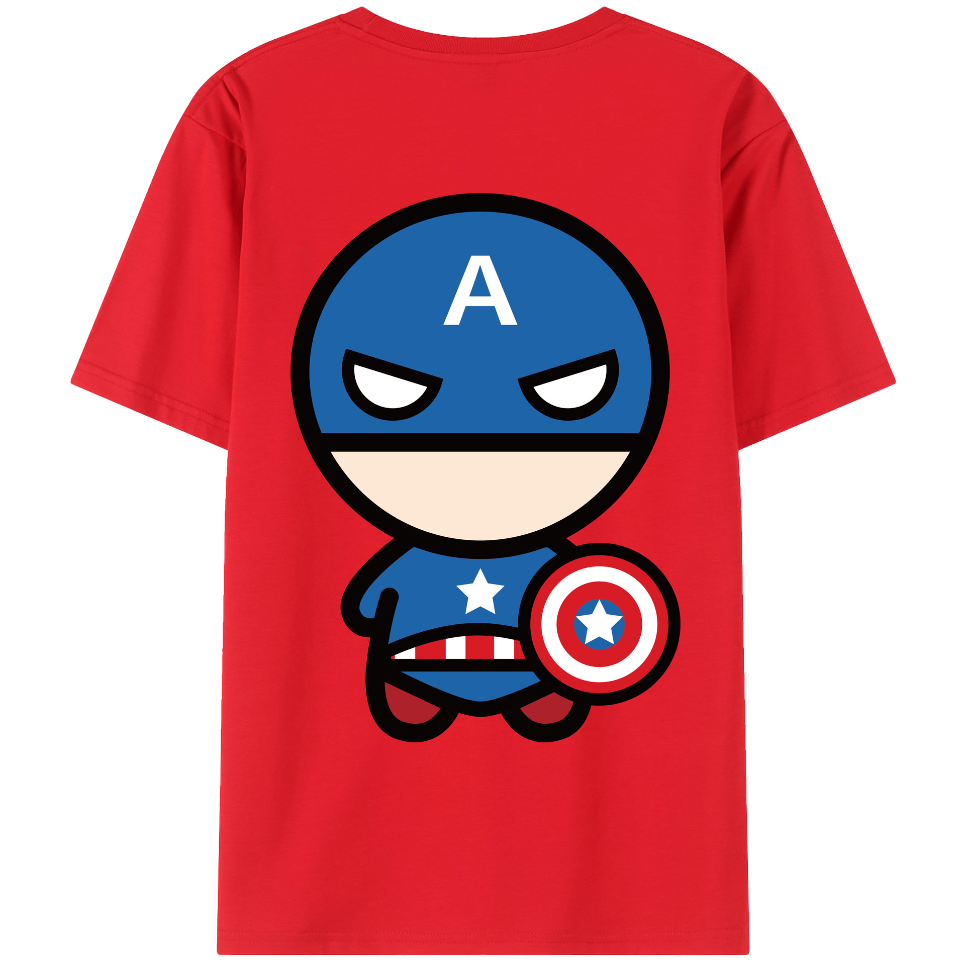 （画像用） アベンジャーズ The Avengers レディース半袖Tシャツ(バックプリント)