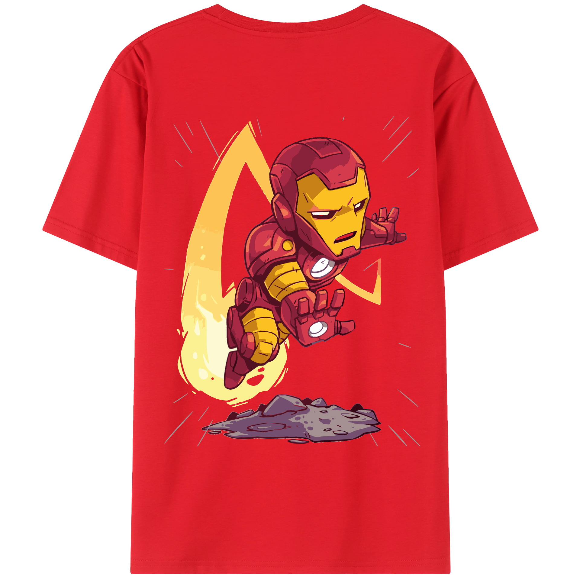 （画像用） アベンジャーズ The Avengers レディース半袖Tシャツ(バックプリント)