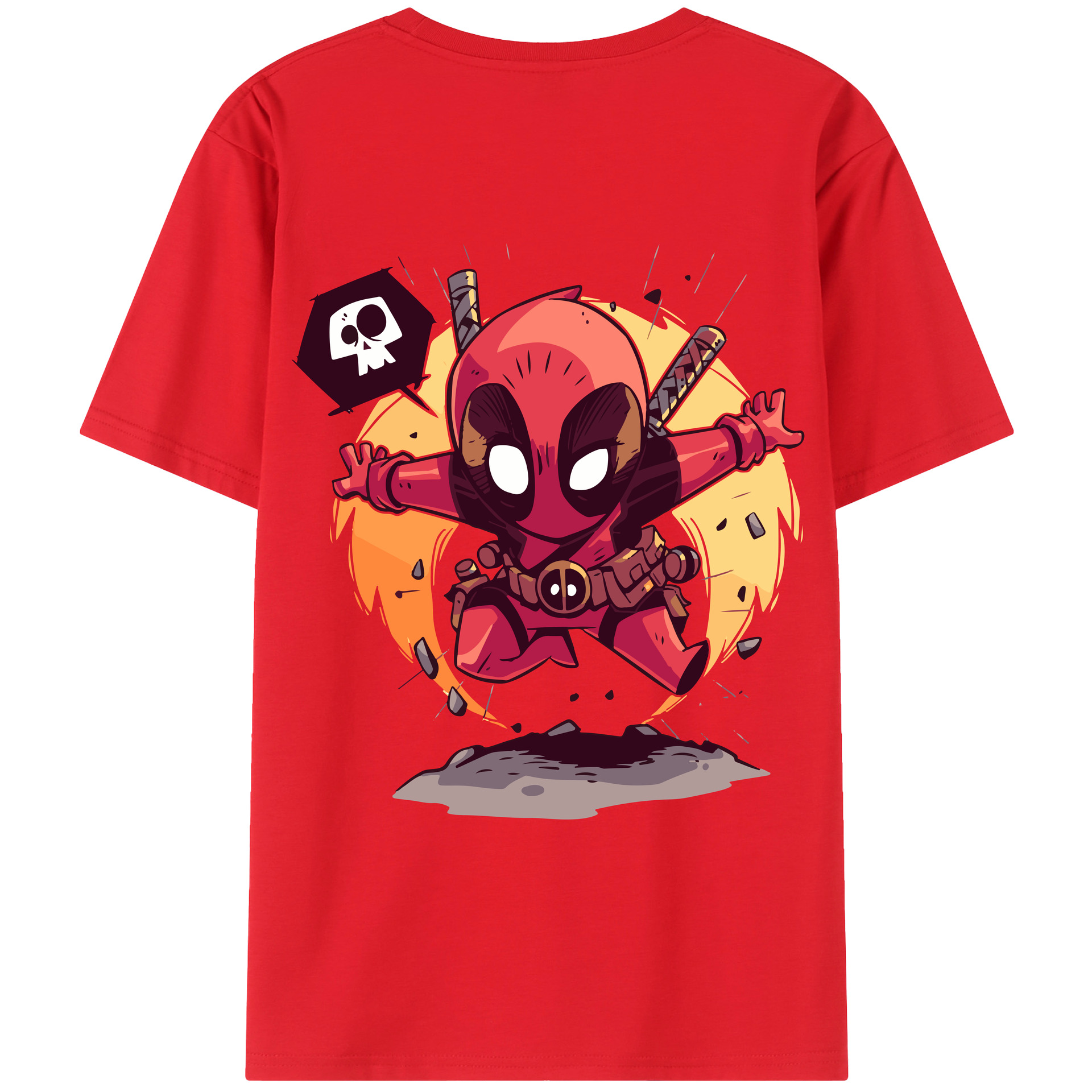 （画像用） アベンジャーズ The Avengers レディース半袖Tシャツ(バックプリント)