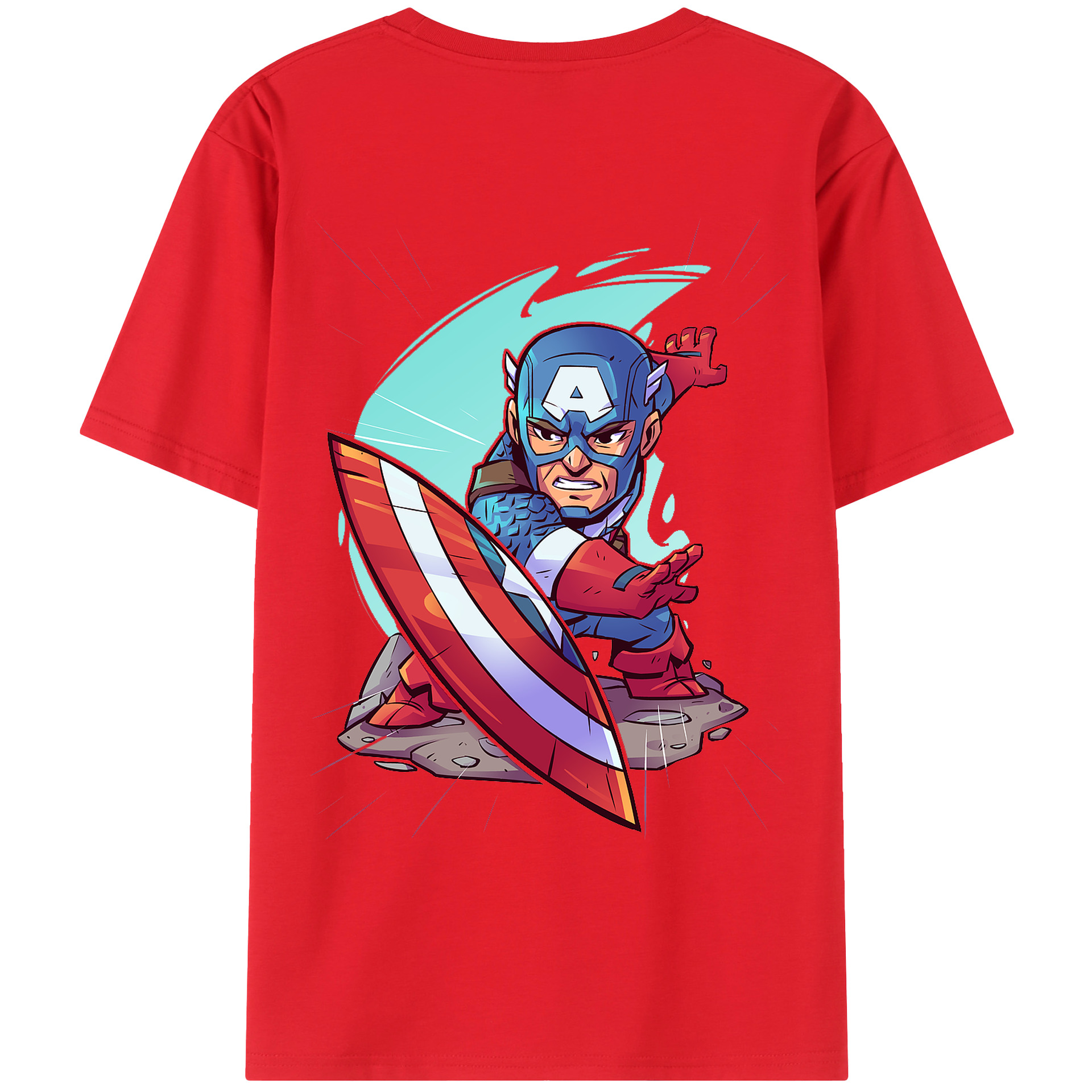 （画像用） アベンジャーズ The Avengers レディース半袖Tシャツ(バックプリント)