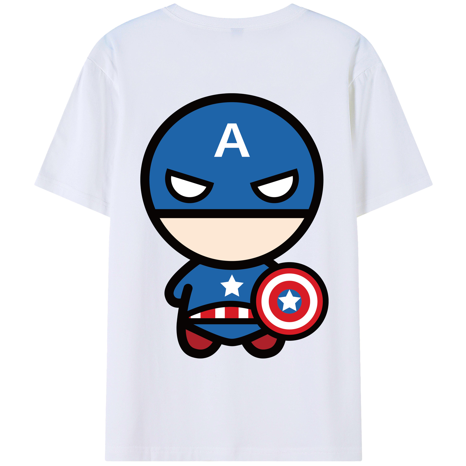 （画像用） アベンジャーズ The Avengers レディース半袖Tシャツ(バックプリント)