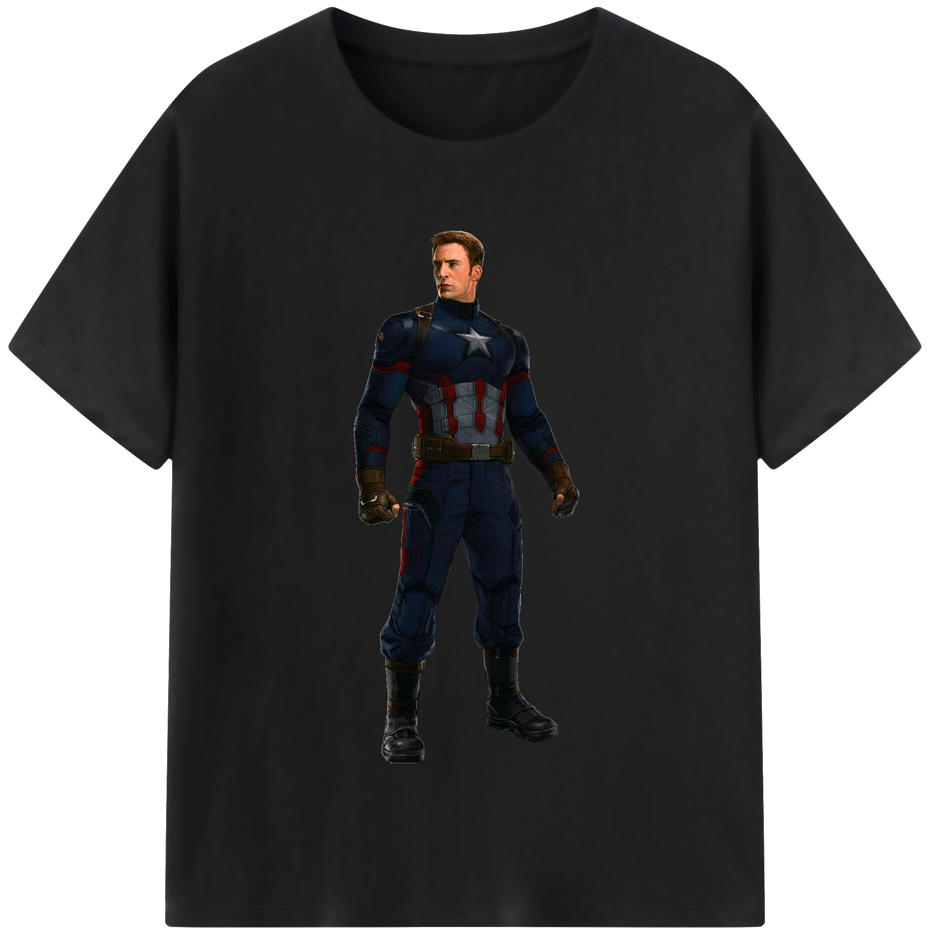 （画像用） アベンジャーズ The Avengers レディースカジュアルプリントTシャツ（綿100％）