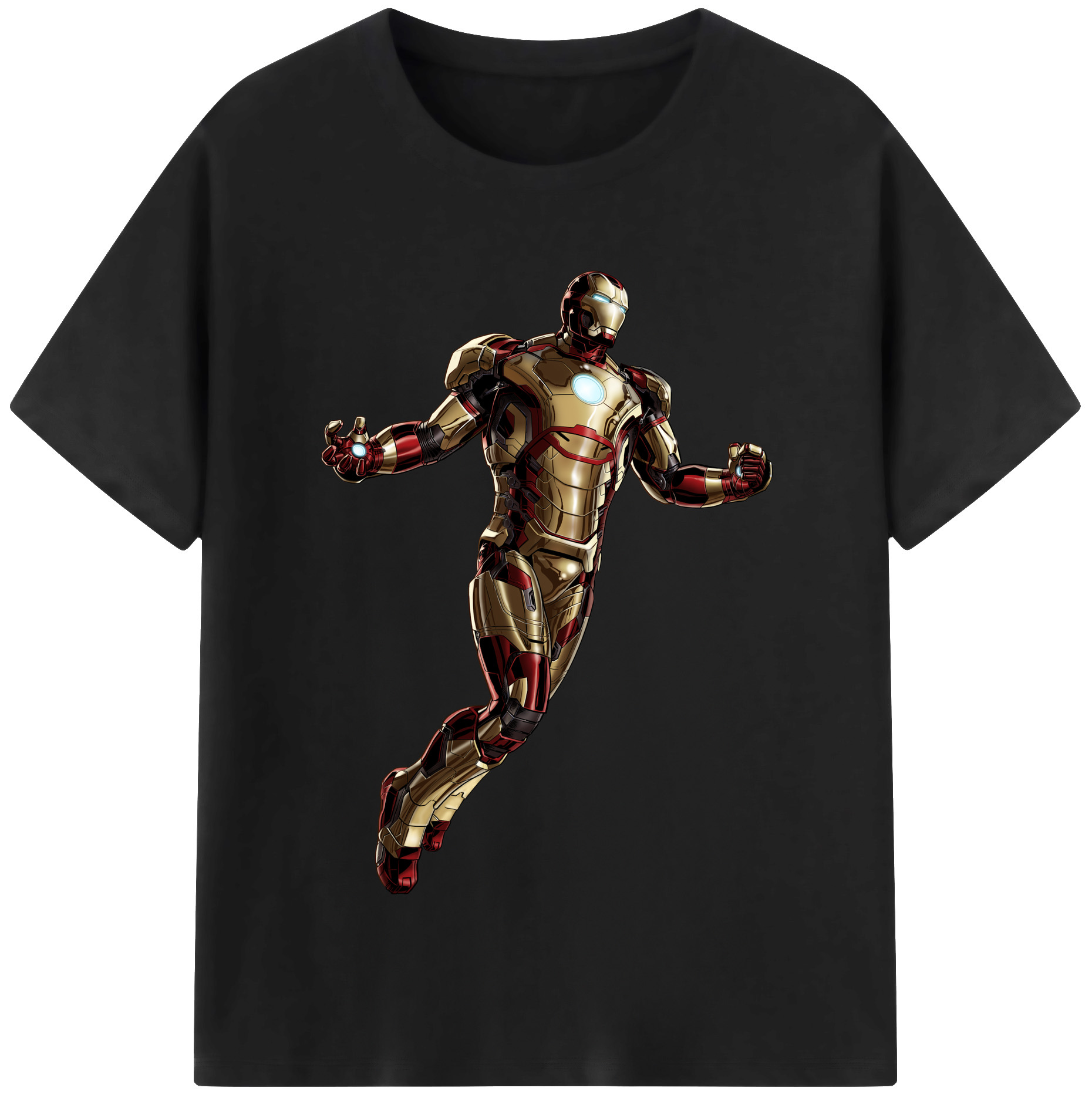 （画像用） アベンジャーズ The Avengers レディースカジュアルプリントTシャツ（綿100％）