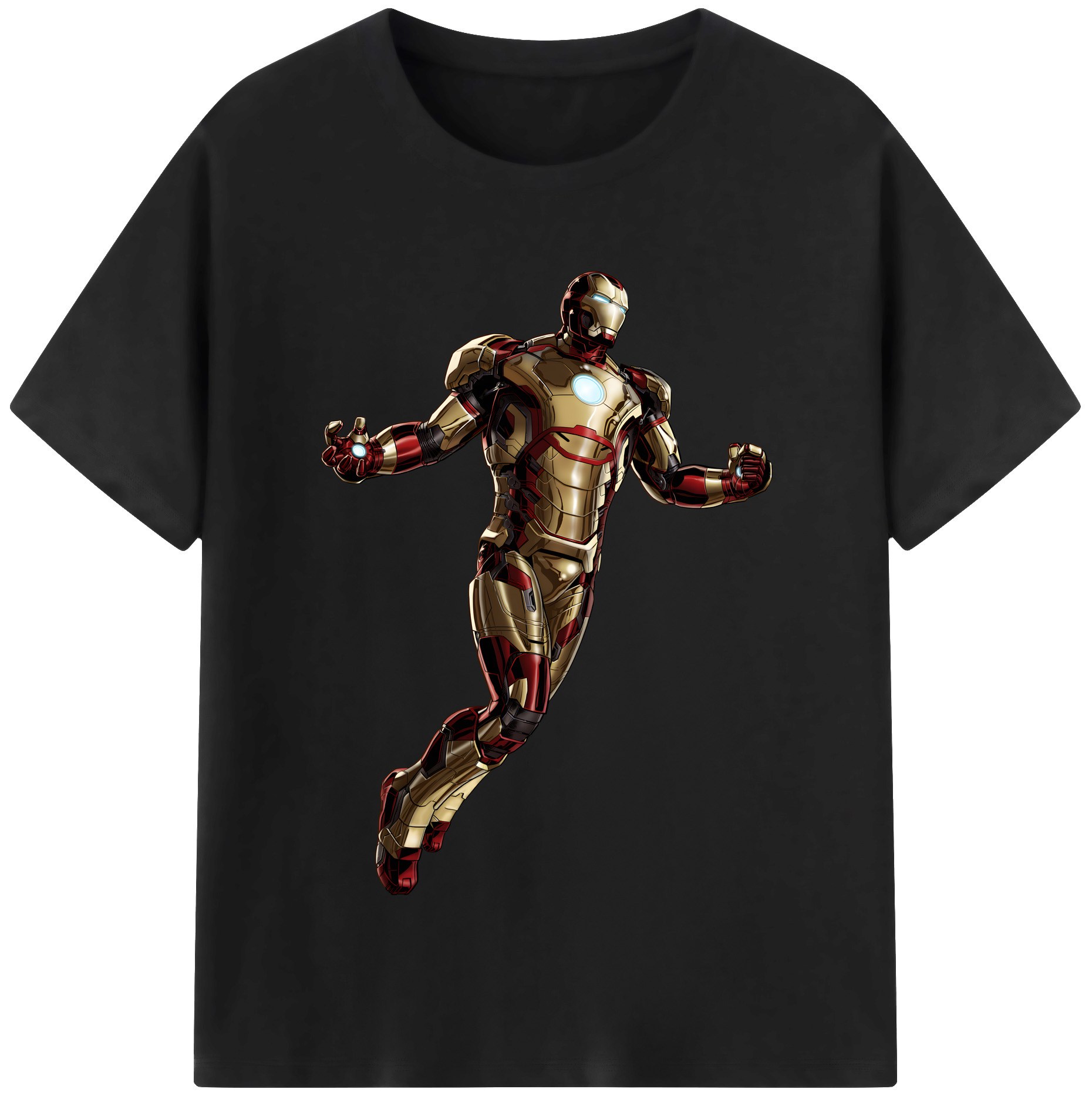 （画像用） アベンジャーズ The Avengers レディースカジュアルプリントTシャツ（綿100％）