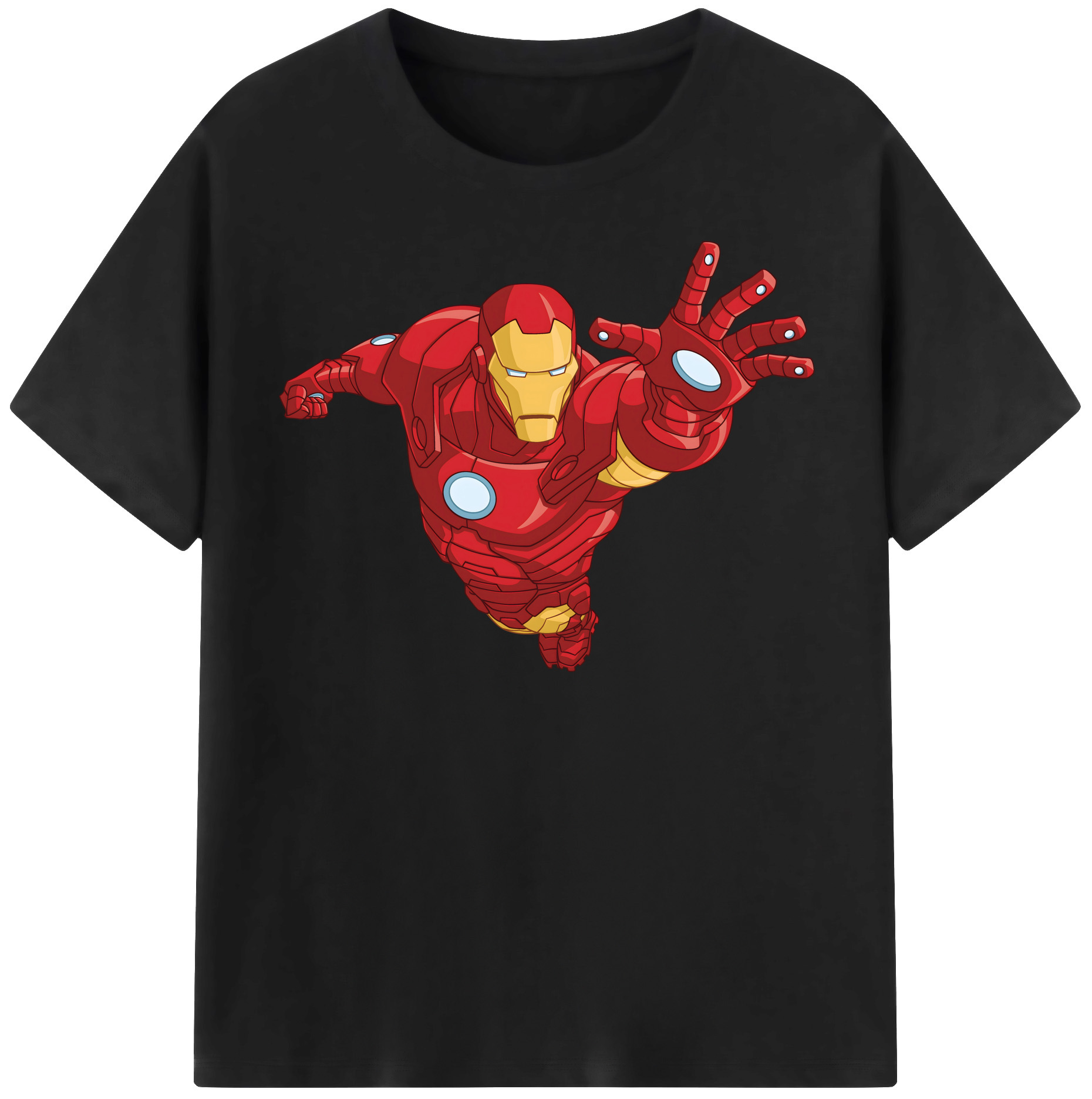 （画像用） アベンジャーズ The Avengers レディースカジュアルプリントTシャツ（綿100％）