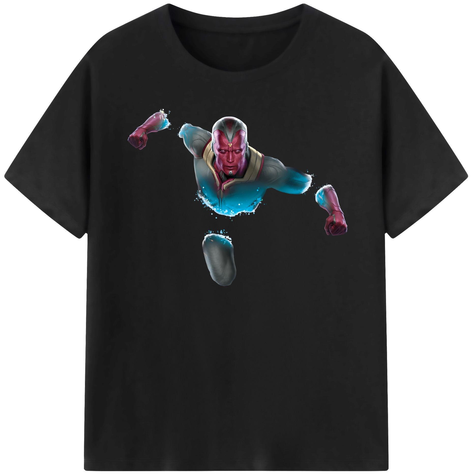 （画像用） アベンジャーズ The Avengers レディースカジュアルプリントTシャツ（綿100％）