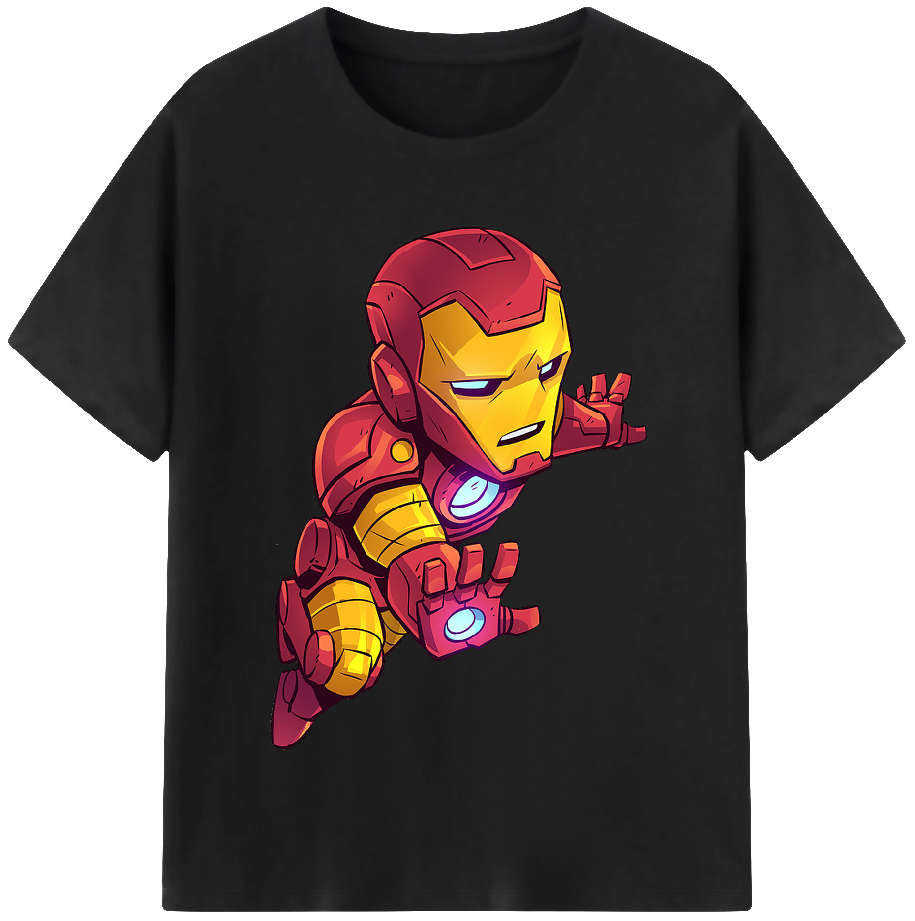 （画像用） アベンジャーズ The Avengers レディースカジュアルプリントTシャツ（綿100％）