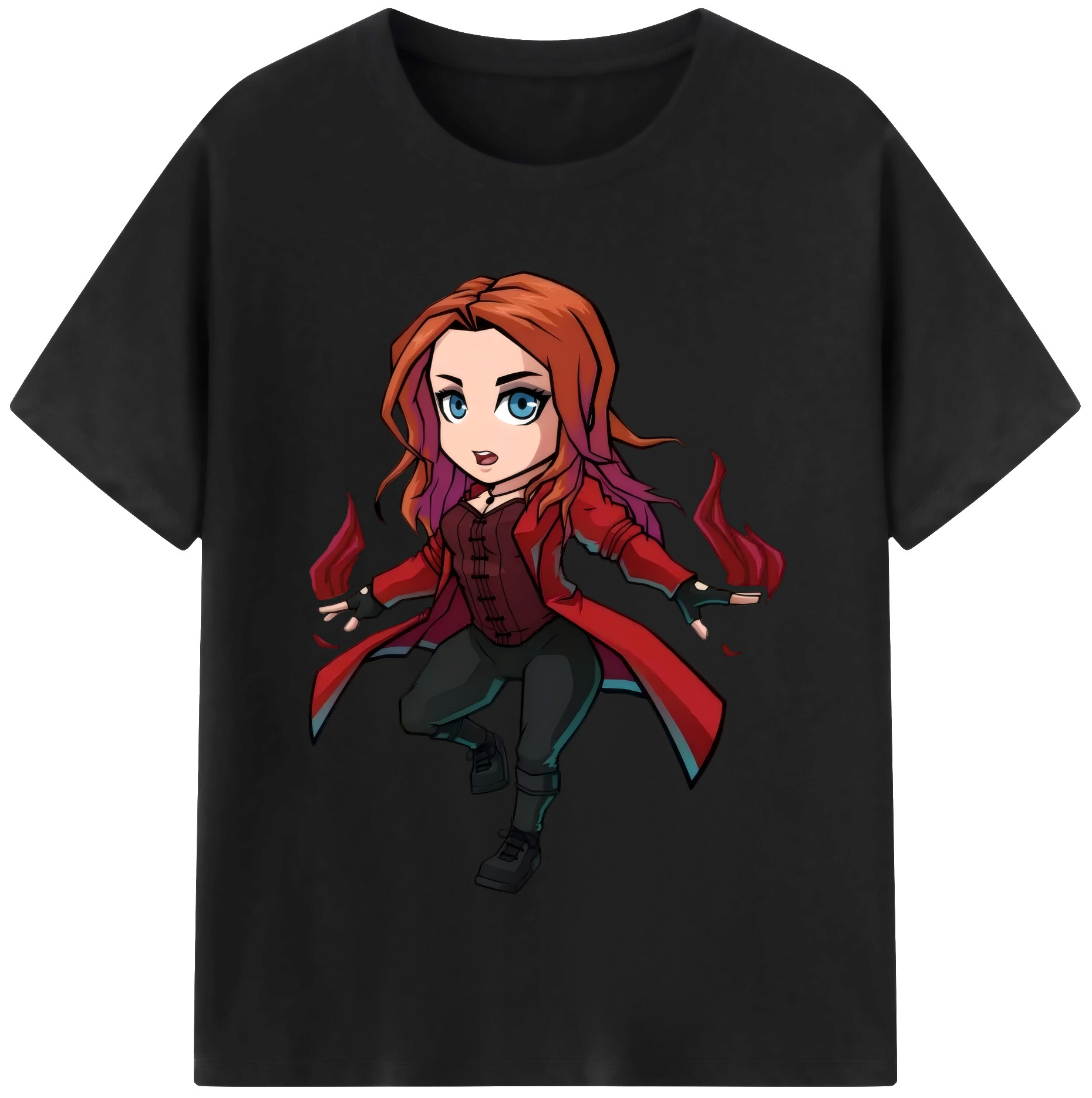 （画像用） アベンジャーズ The Avengers レディースカジュアルプリントTシャツ（綿100％）