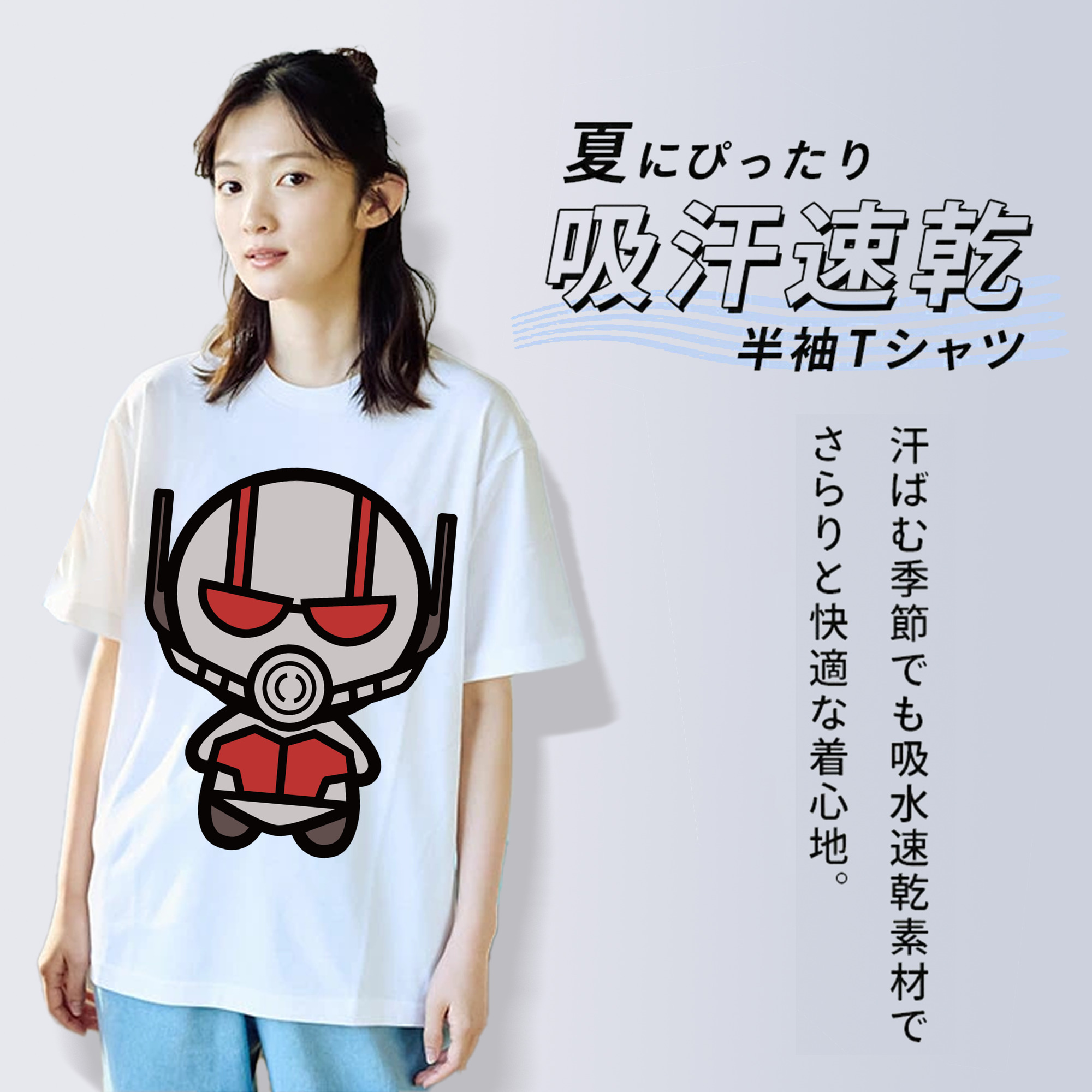 アベンジャーズ The Avengers レディースカジュアルプリントTシャツ（綿100％）