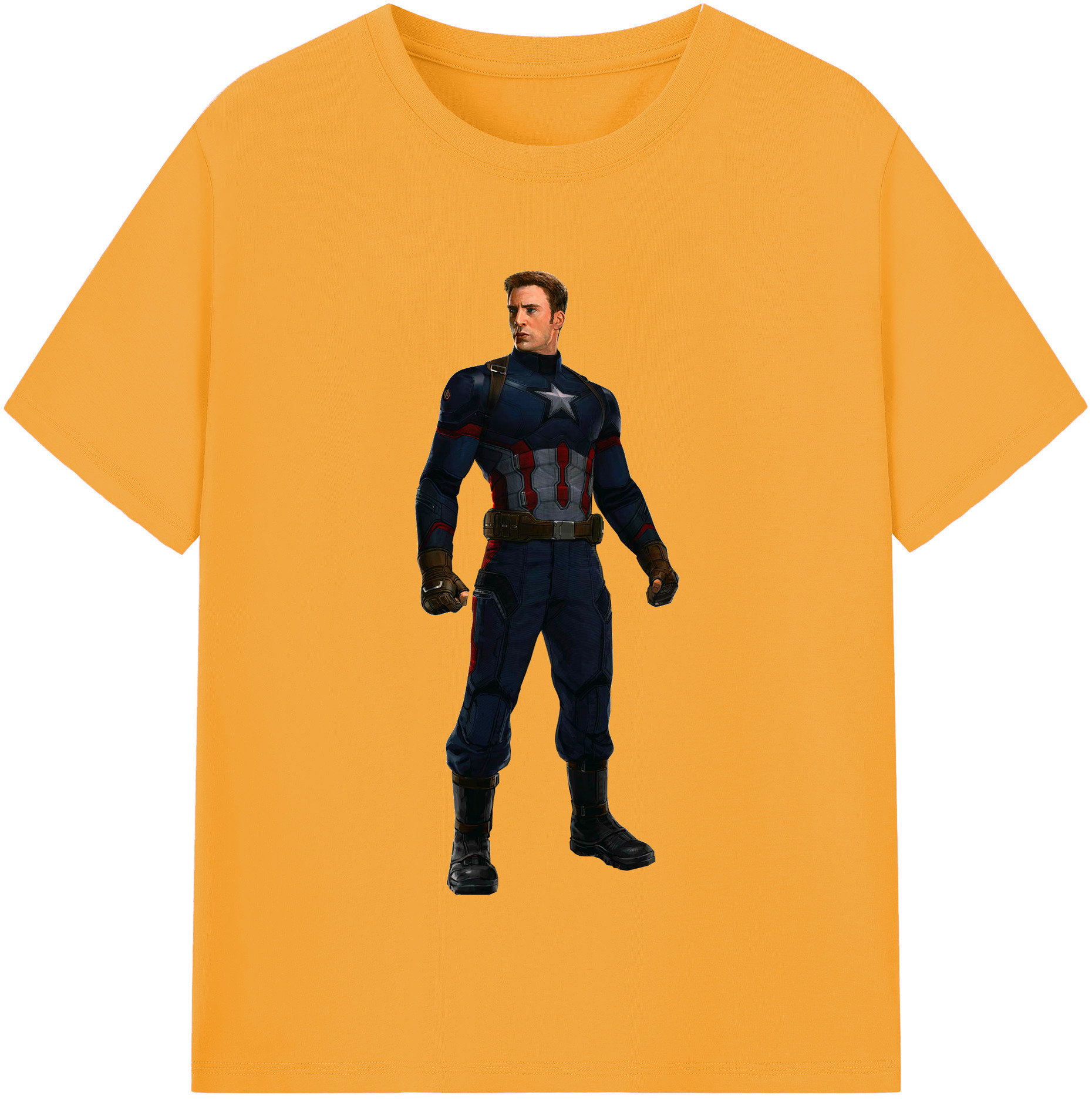 （画像用） アベンジャーズ The Avengers レディースカジュアルプリントTシャツ（綿100％）