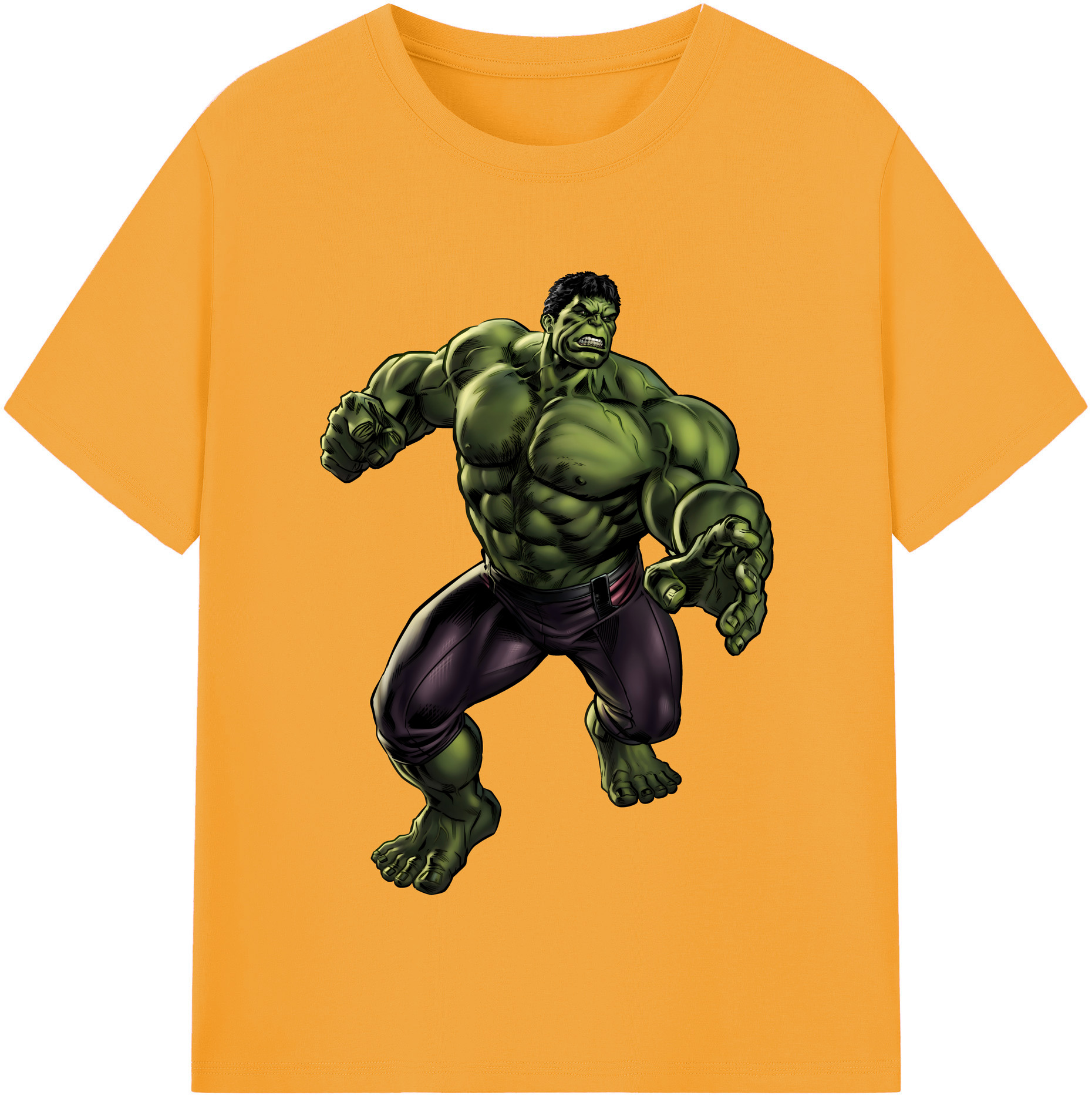 （画像用） アベンジャーズ The Avengers レディースカジュアルプリントTシャツ（綿100％）