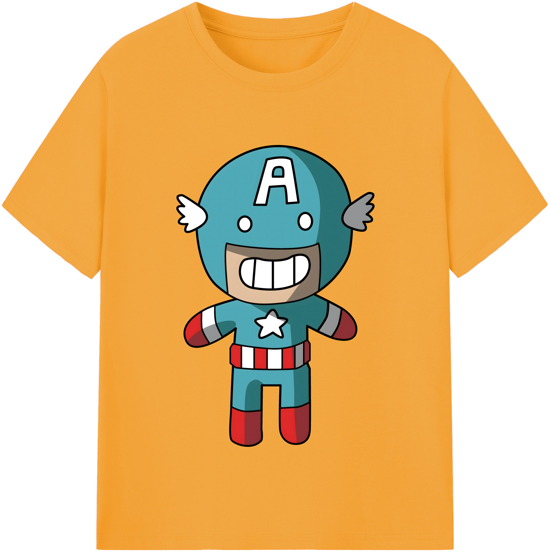 （画像用） アベンジャーズ The Avengers レディースカジュアルプリントTシャツ（綿100％）