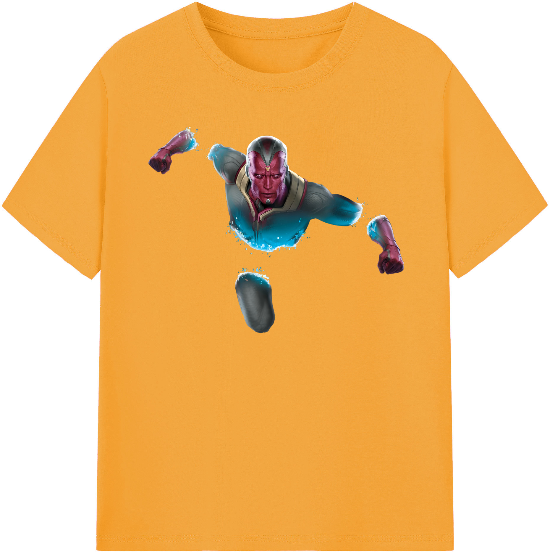 （画像用） アベンジャーズ The Avengers レディースカジュアルプリントTシャツ（綿100％）