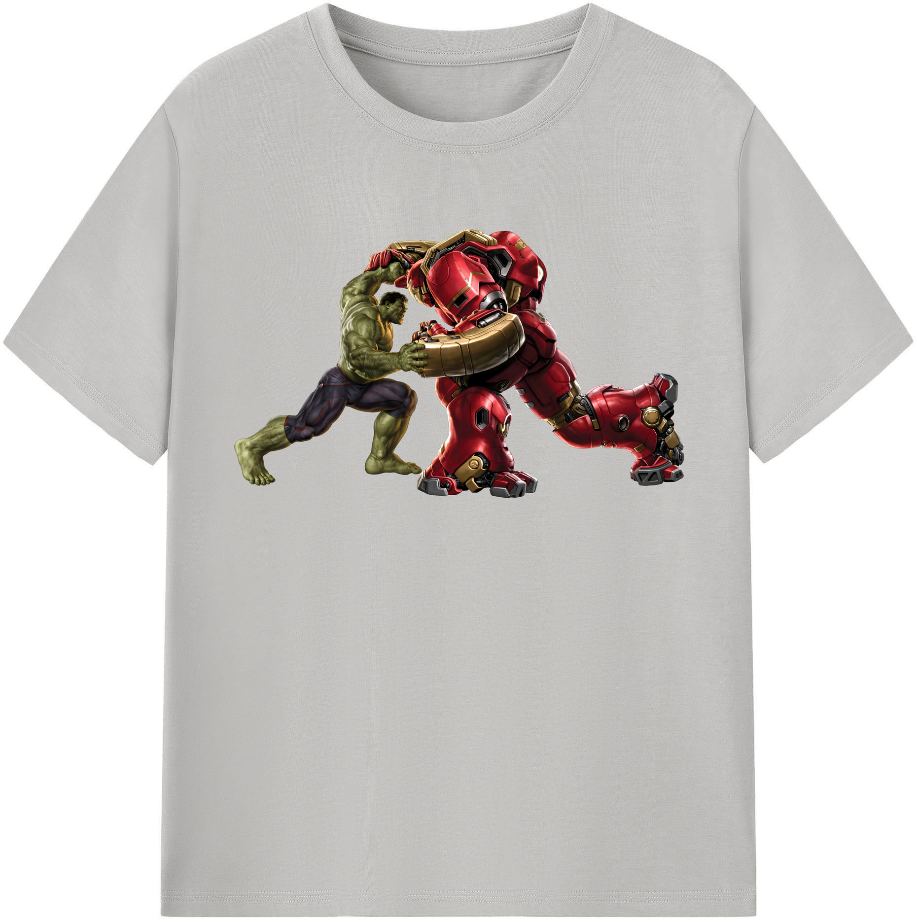 （画像用） アベンジャーズ The Avengers レディースカジュアルプリントTシャツ（綿100％）