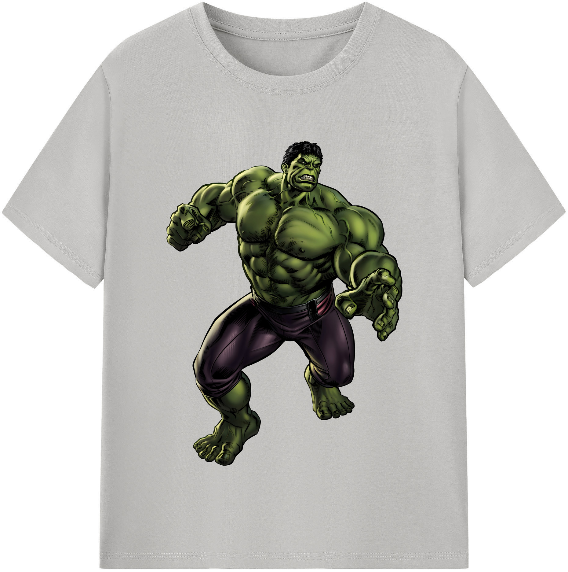 （画像用） アベンジャーズ The Avengers レディースカジュアルプリントTシャツ（綿100％）