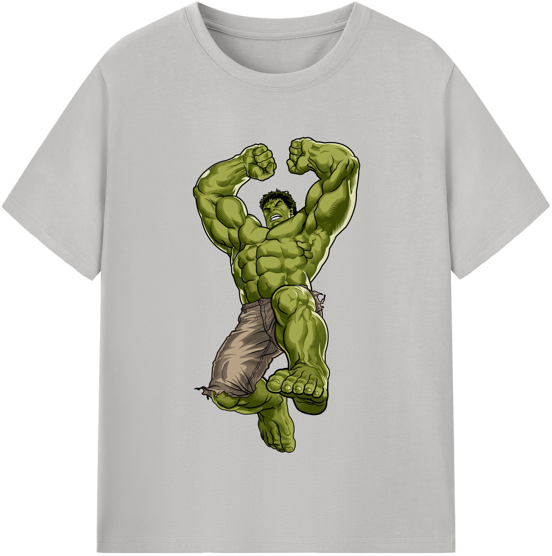 （画像用） アベンジャーズ The Avengers レディースカジュアルプリントTシャツ（綿100％）