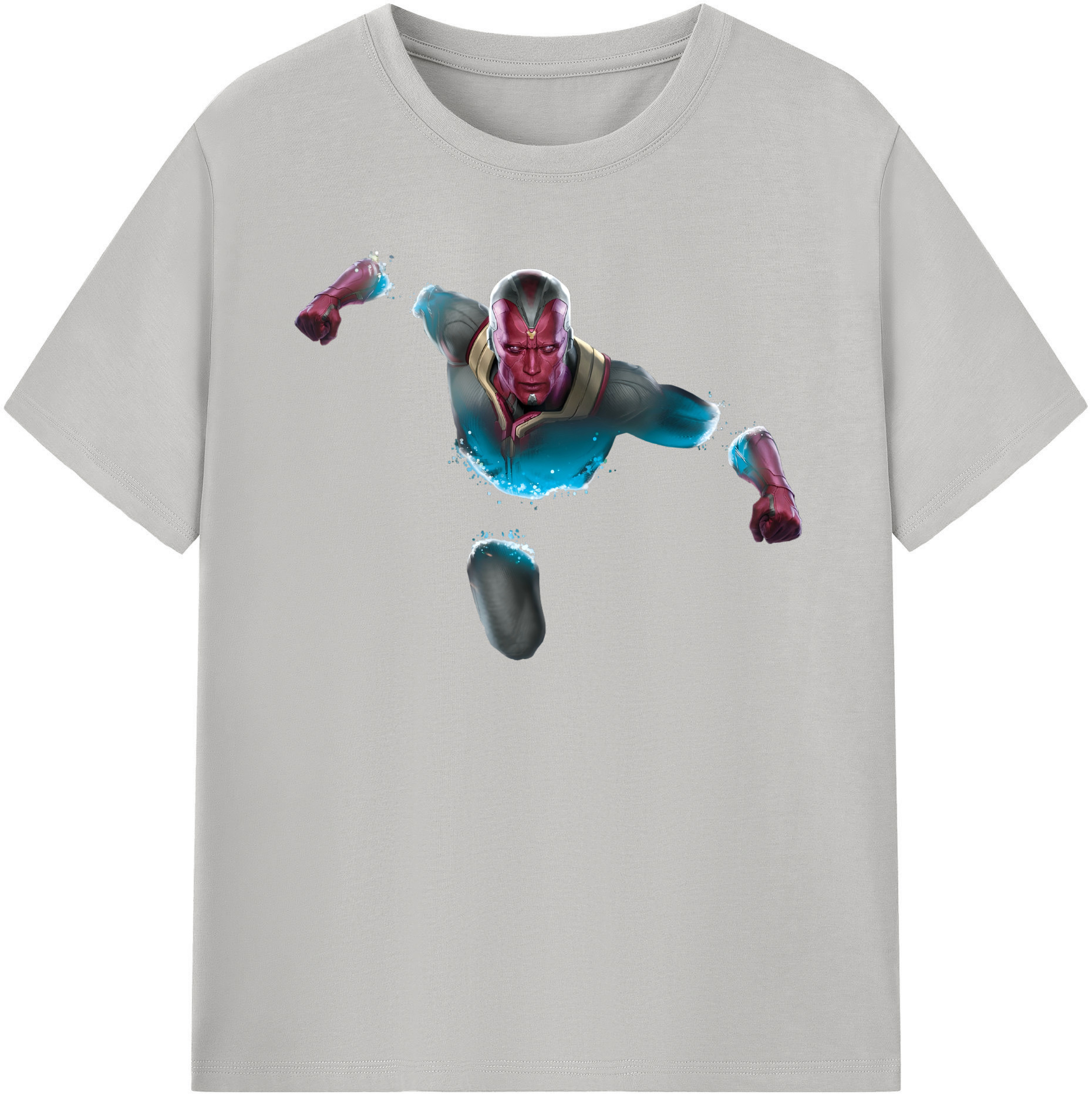（画像用） アベンジャーズ The Avengers レディースカジュアルプリントTシャツ（綿100％）