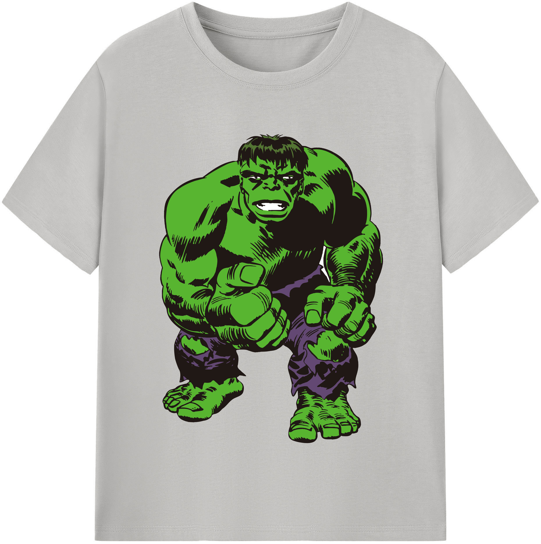 （画像用） アベンジャーズ The Avengers レディースカジュアルプリントTシャツ（綿100％）