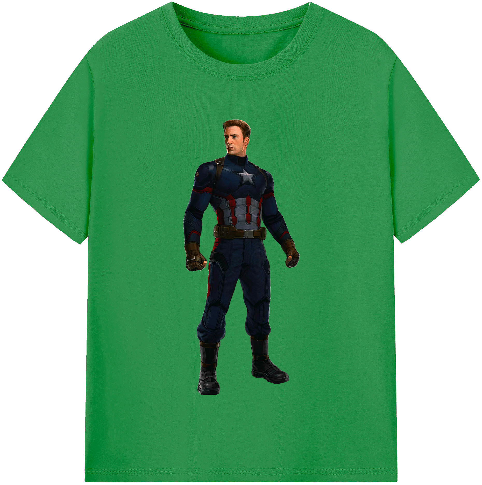 （画像用） アベンジャーズ The Avengers レディースカジュアルプリントTシャツ（綿100％）