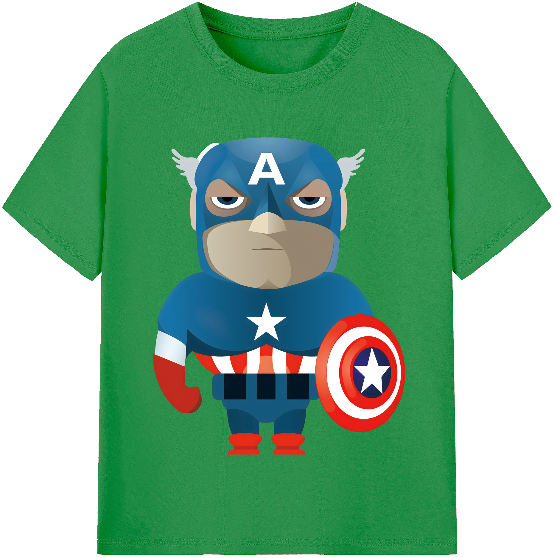（画像用） アベンジャーズ The Avengers レディースカジュアルプリントTシャツ（綿100％）