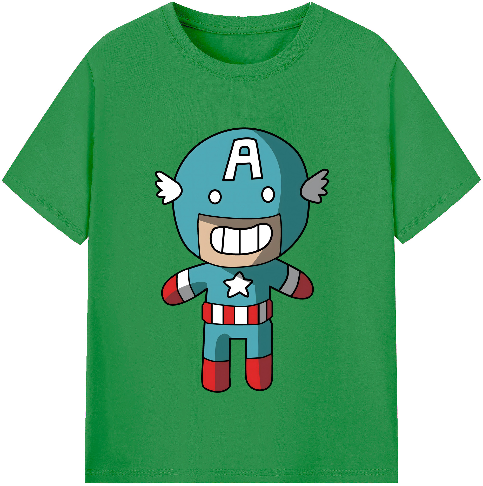 （画像用） アベンジャーズ The Avengers レディースカジュアルプリントTシャツ（綿100％）