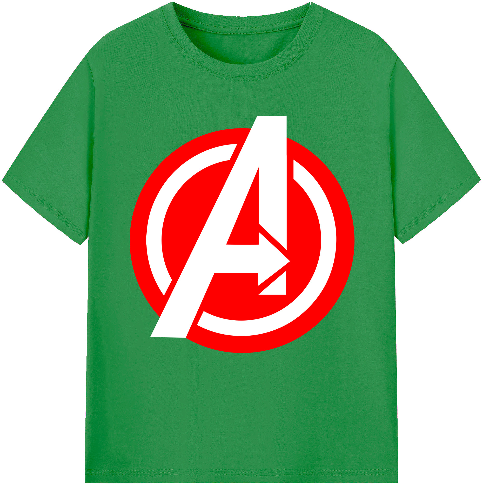 （画像用） アベンジャーズ The Avengers レディースカジュアルプリントTシャツ（綿100％）