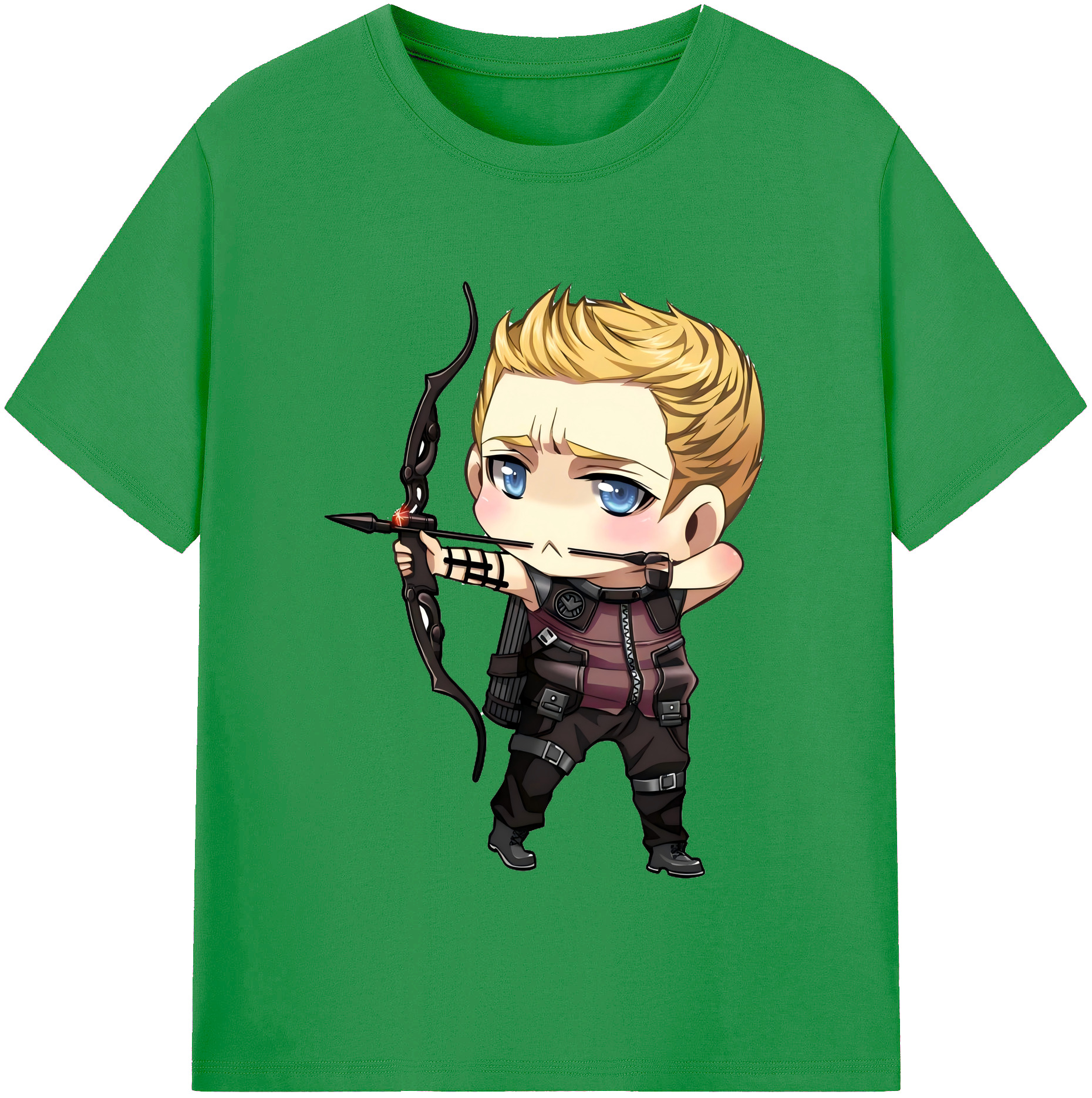 （画像用） アベンジャーズ The Avengers レディースカジュアルプリントTシャツ（綿100％）