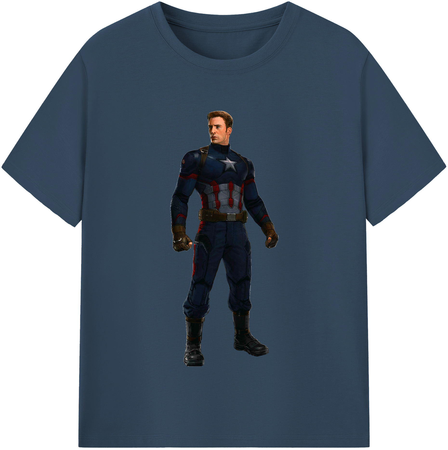 （画像用） アベンジャーズ The Avengers レディースカジュアルプリントTシャツ（綿100％）