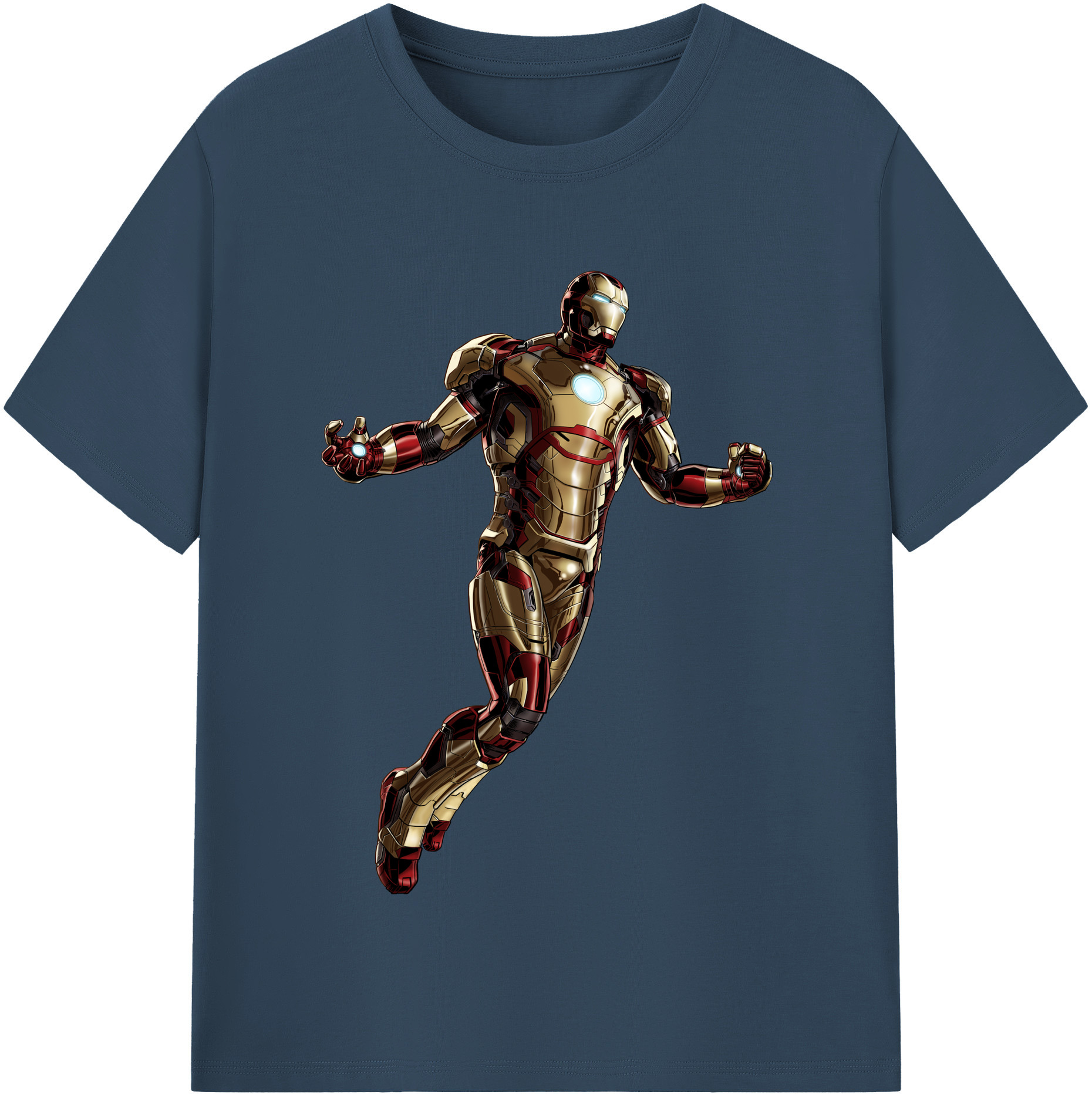 （画像用） アベンジャーズ The Avengers レディースカジュアルプリントTシャツ（綿100％）