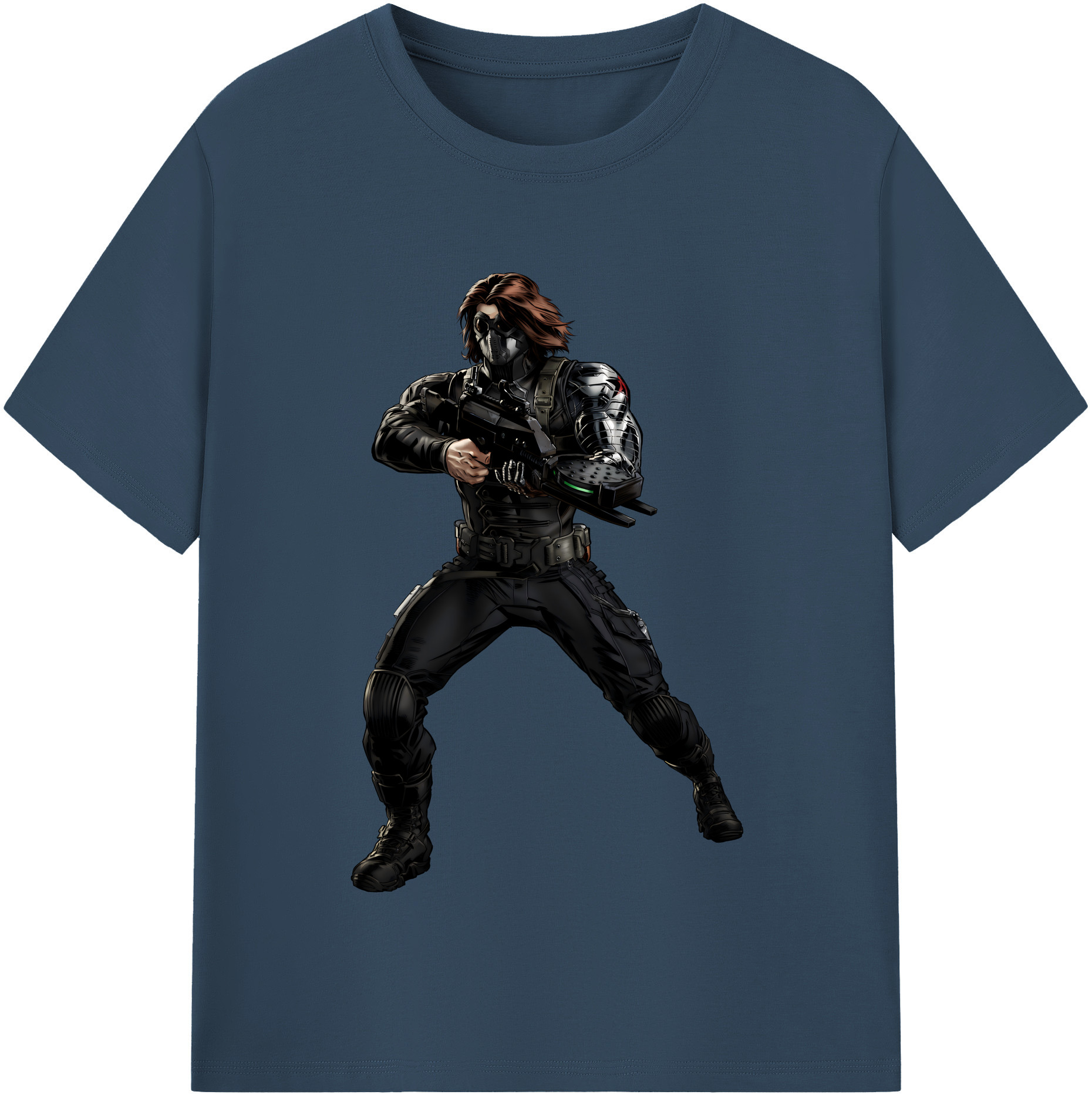 （画像用） アベンジャーズ The Avengers レディースカジュアルプリントTシャツ（綿100％）