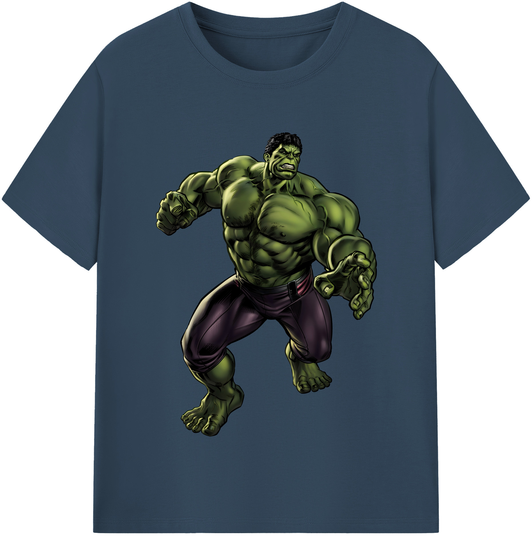 （画像用） アベンジャーズ The Avengers レディースカジュアルプリントTシャツ（綿100％）