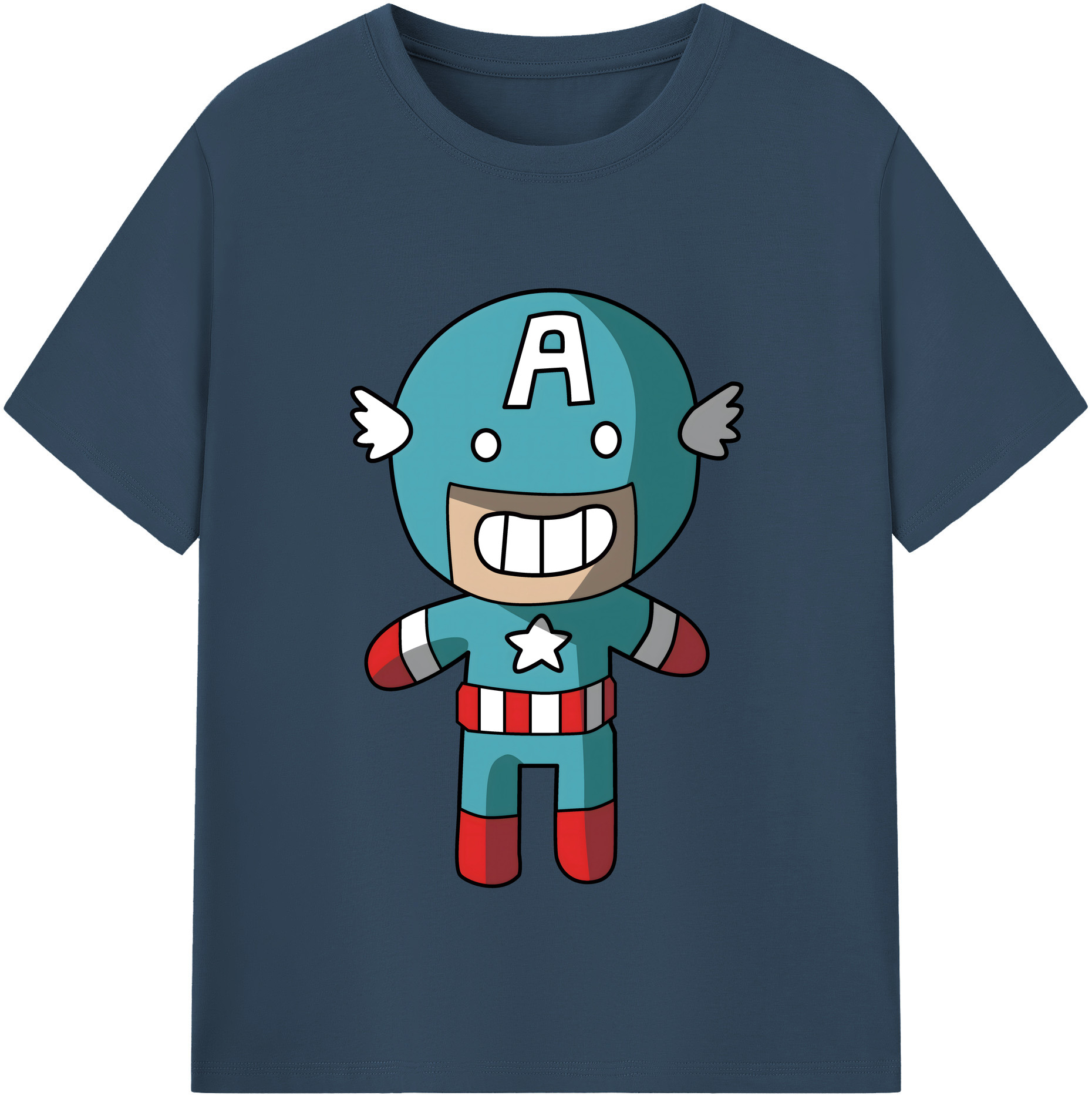 （画像用） アベンジャーズ The Avengers レディースカジュアルプリントTシャツ（綿100％）