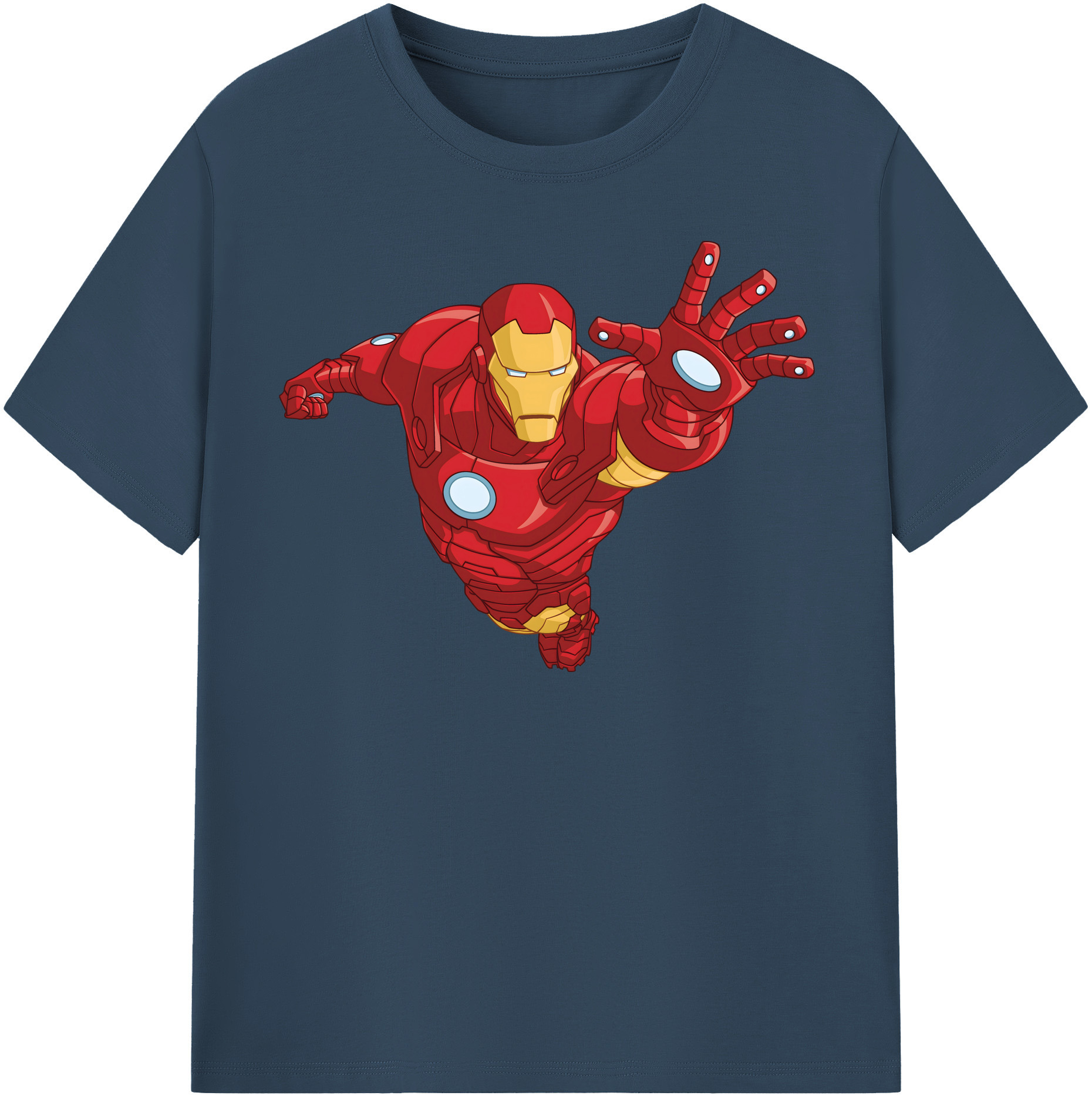 （画像用） アベンジャーズ The Avengers レディースカジュアルプリントTシャツ（綿100％）