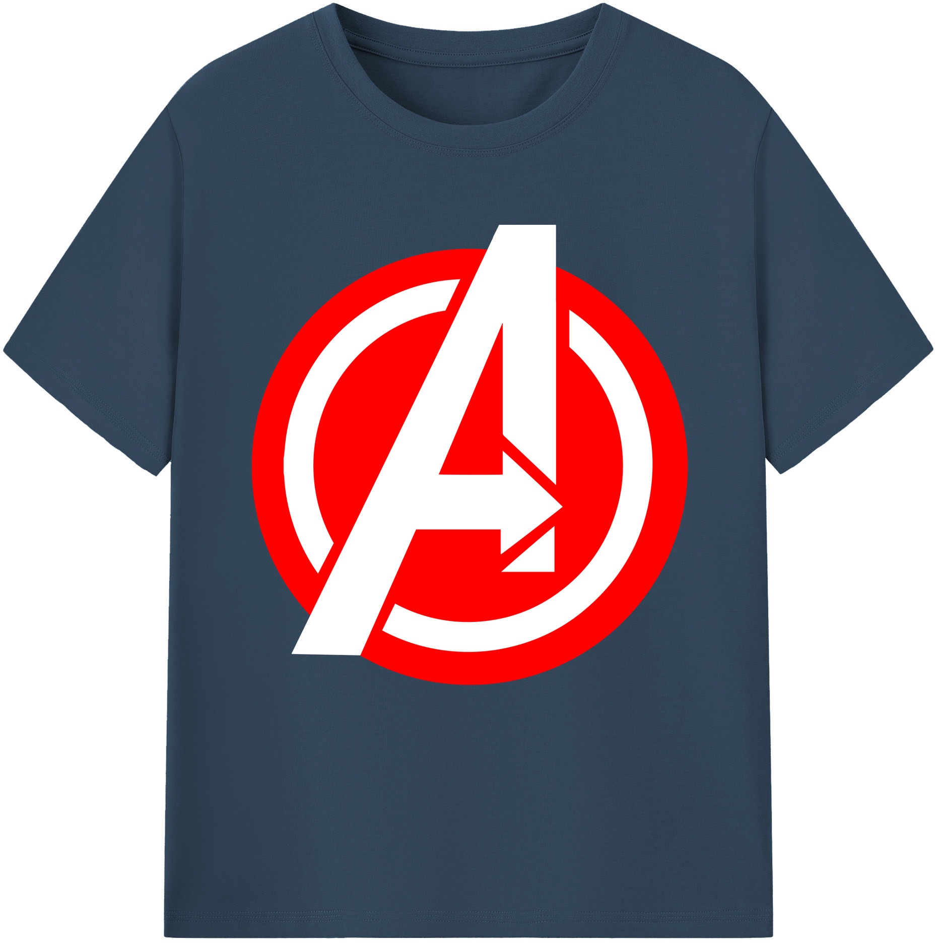 （画像用） アベンジャーズ The Avengers レディースカジュアルプリントTシャツ（綿100％）