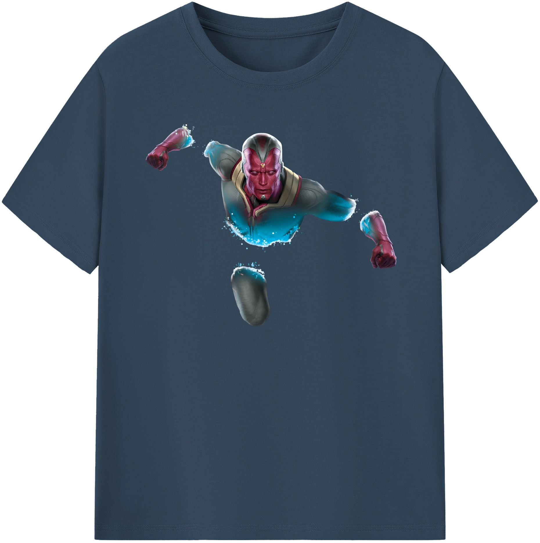 （画像用） アベンジャーズ The Avengers レディースカジュアルプリントTシャツ（綿100％）