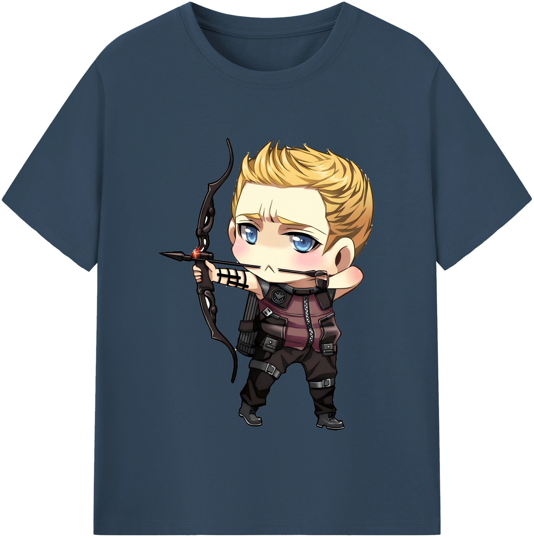 （画像用） アベンジャーズ The Avengers レディースカジュアルプリントTシャツ（綿100％）