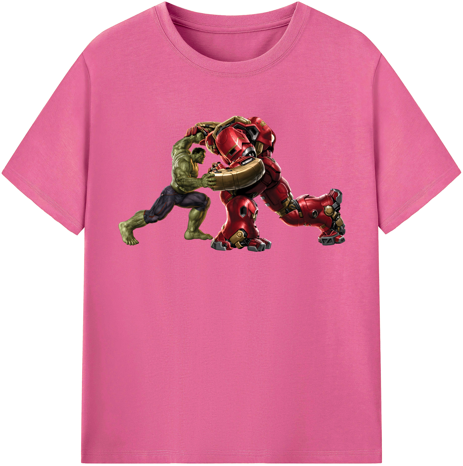 （画像用） アベンジャーズ The Avengers レディースカジュアルプリントTシャツ（綿100％）