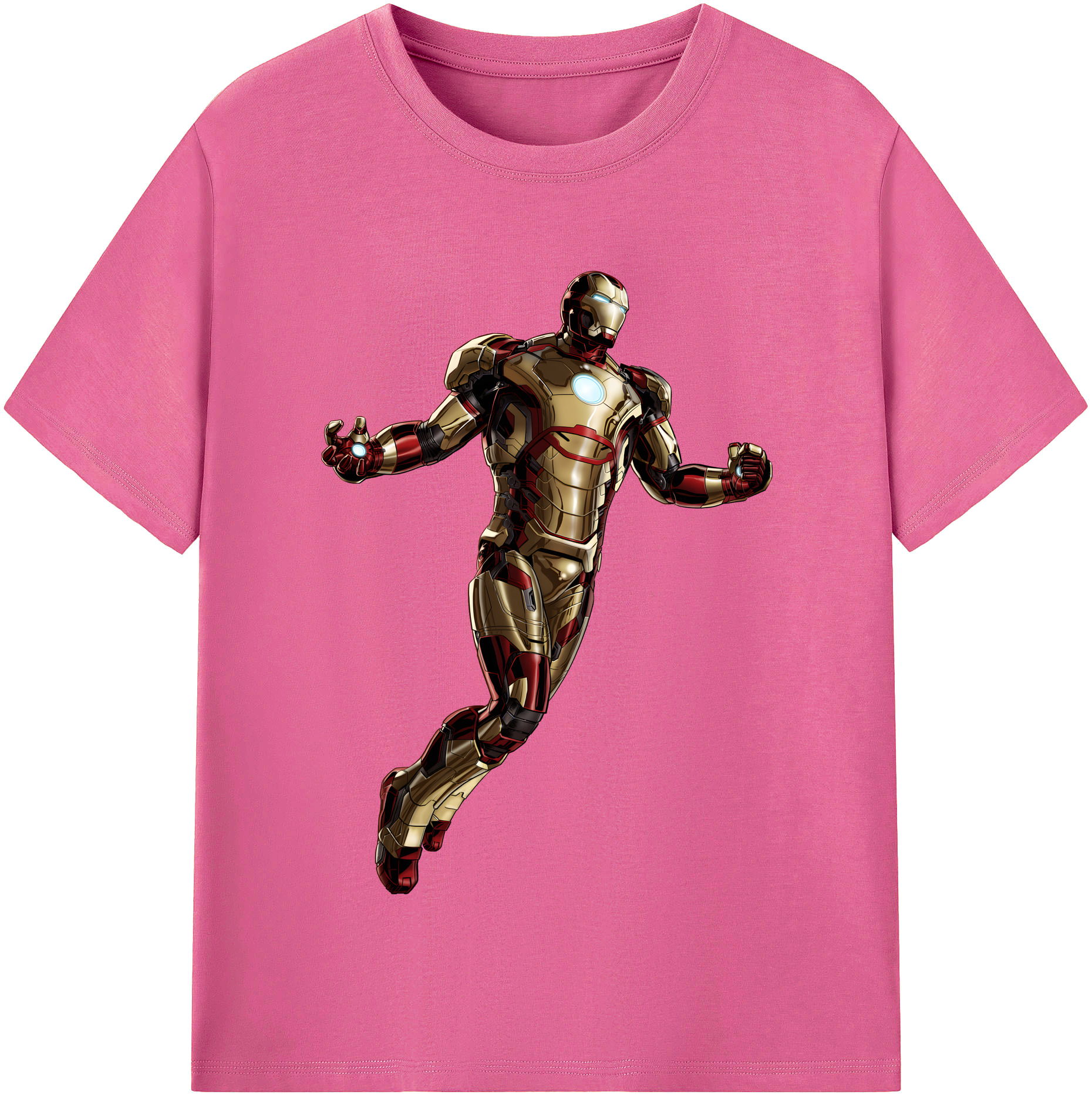 （画像用） アベンジャーズ The Avengers レディースカジュアルプリントTシャツ（綿100％）