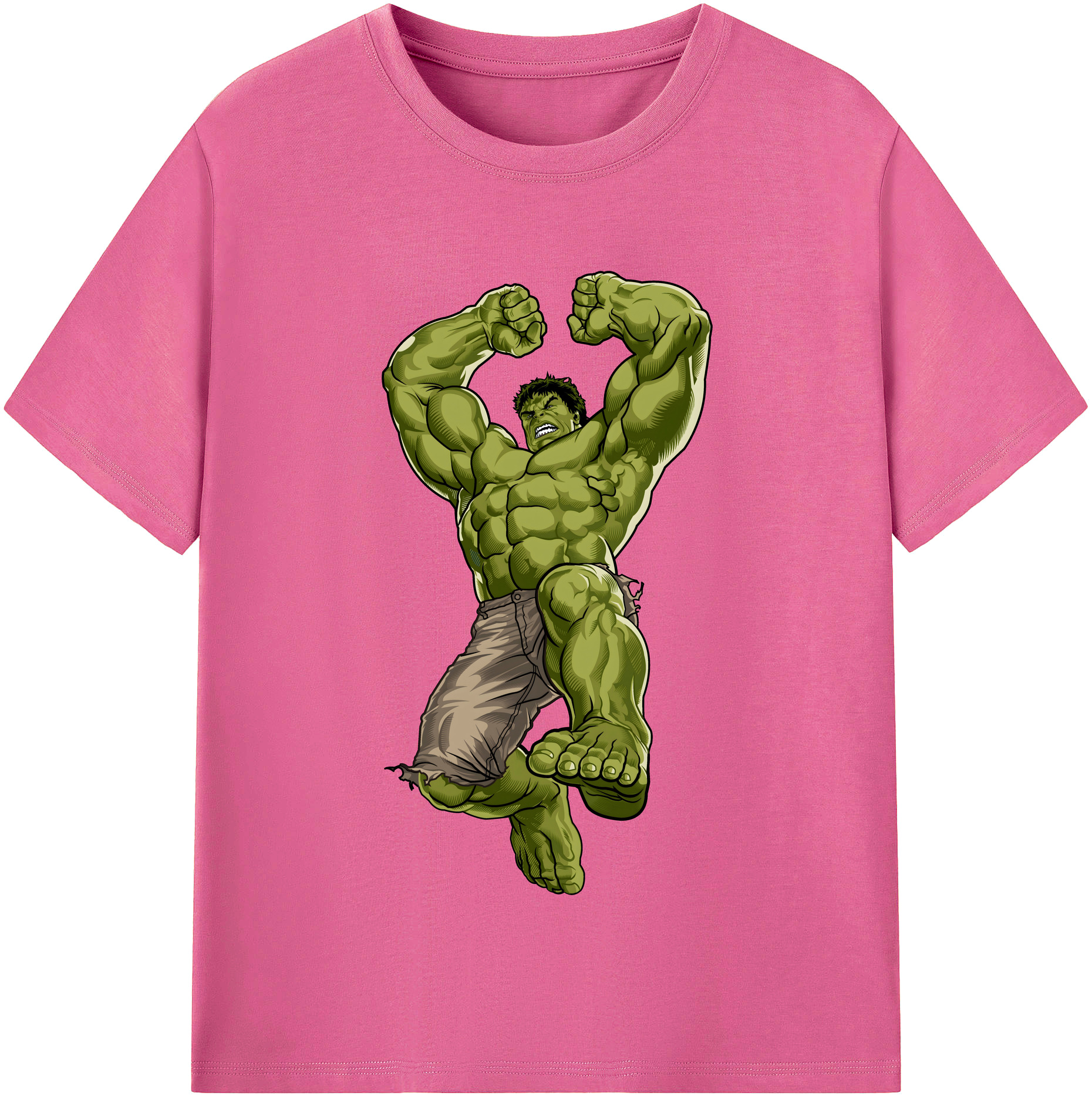 （画像用） アベンジャーズ The Avengers レディースカジュアルプリントTシャツ（綿100％）