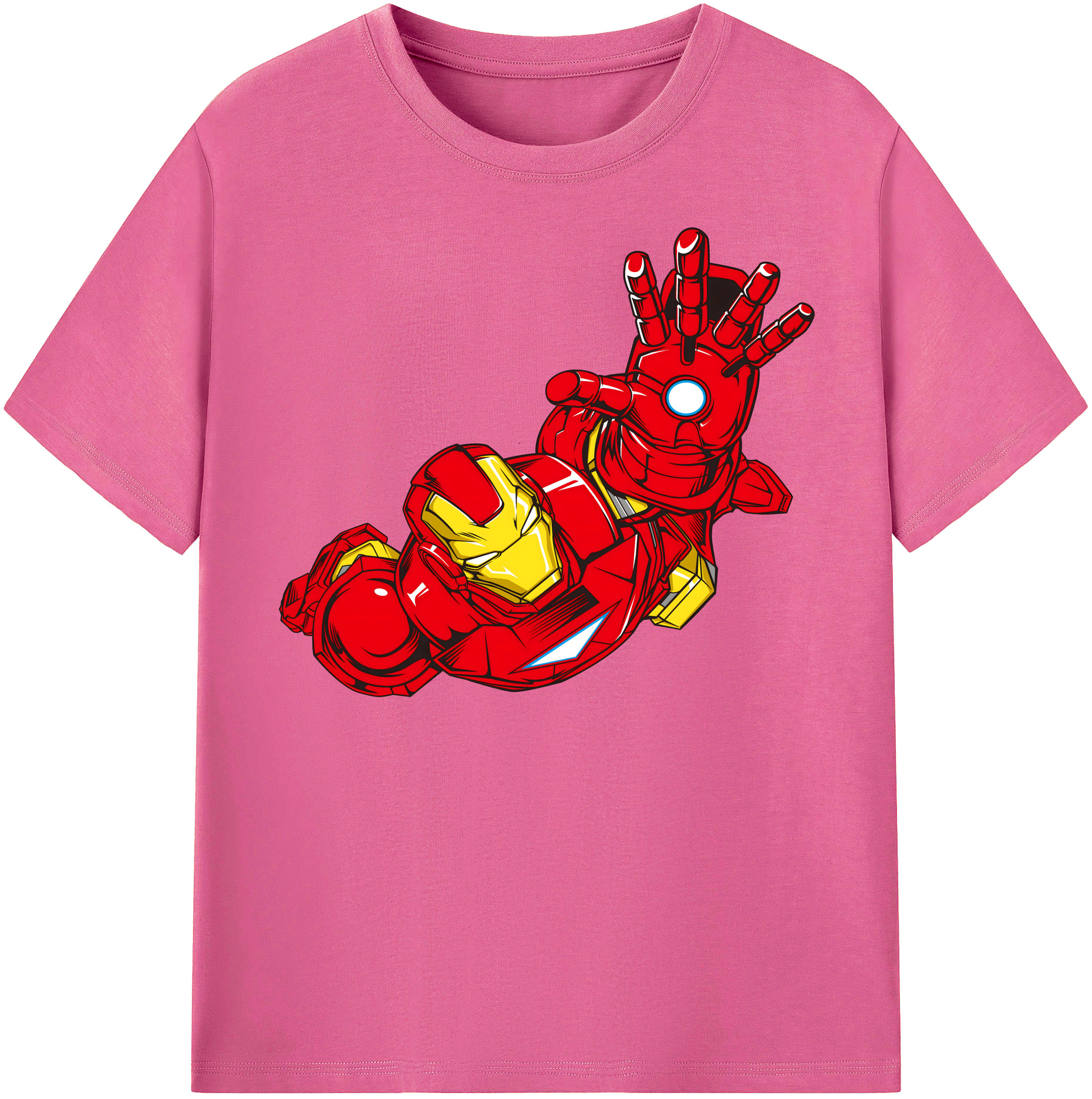 （画像用） アベンジャーズ The Avengers レディースカジュアルプリントTシャツ（綿100％）