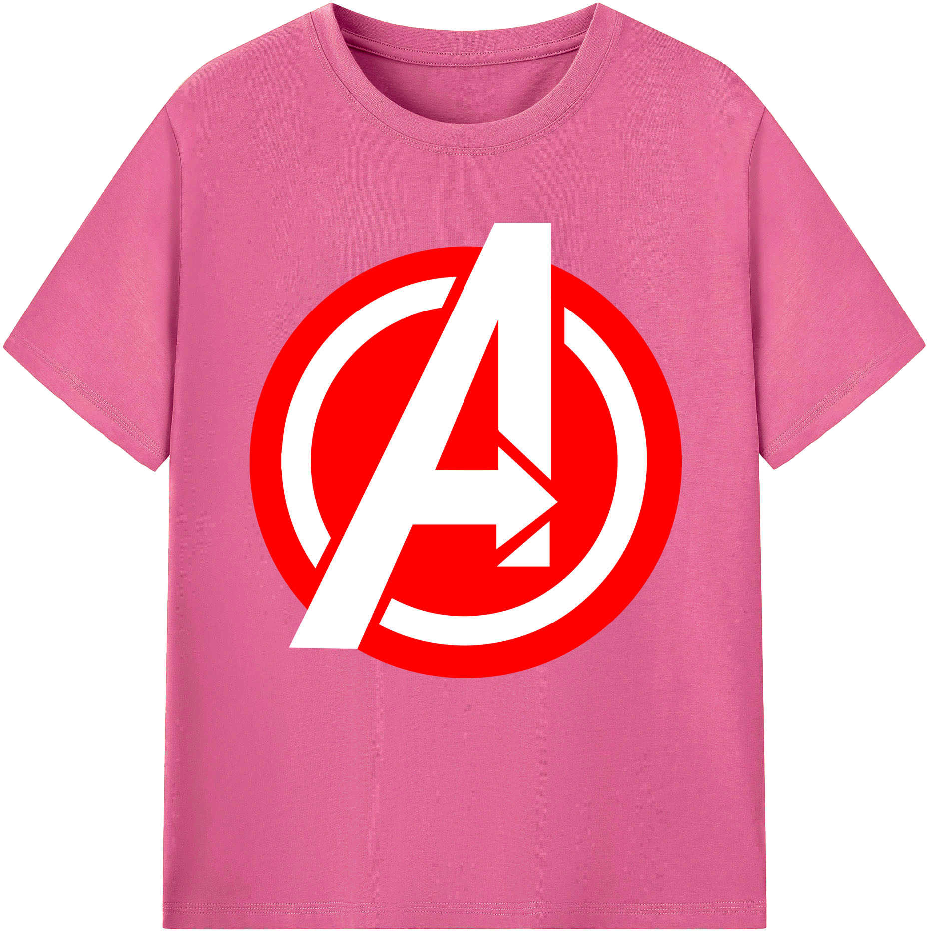（画像用） アベンジャーズ The Avengers レディースカジュアルプリントTシャツ（綿100％）