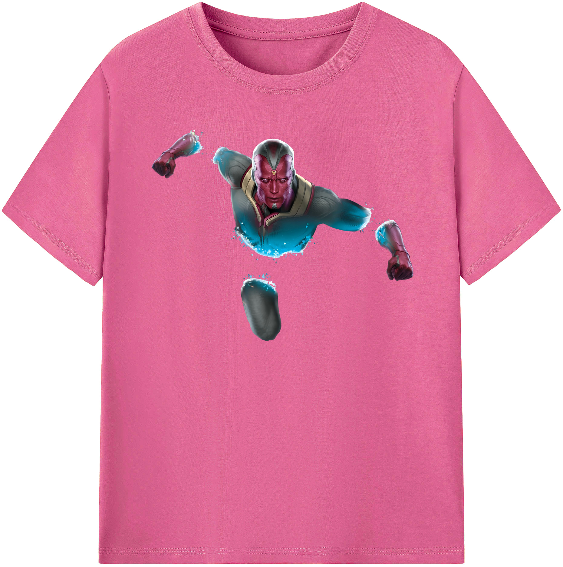 （画像用） アベンジャーズ The Avengers レディースカジュアルプリントTシャツ（綿100％）