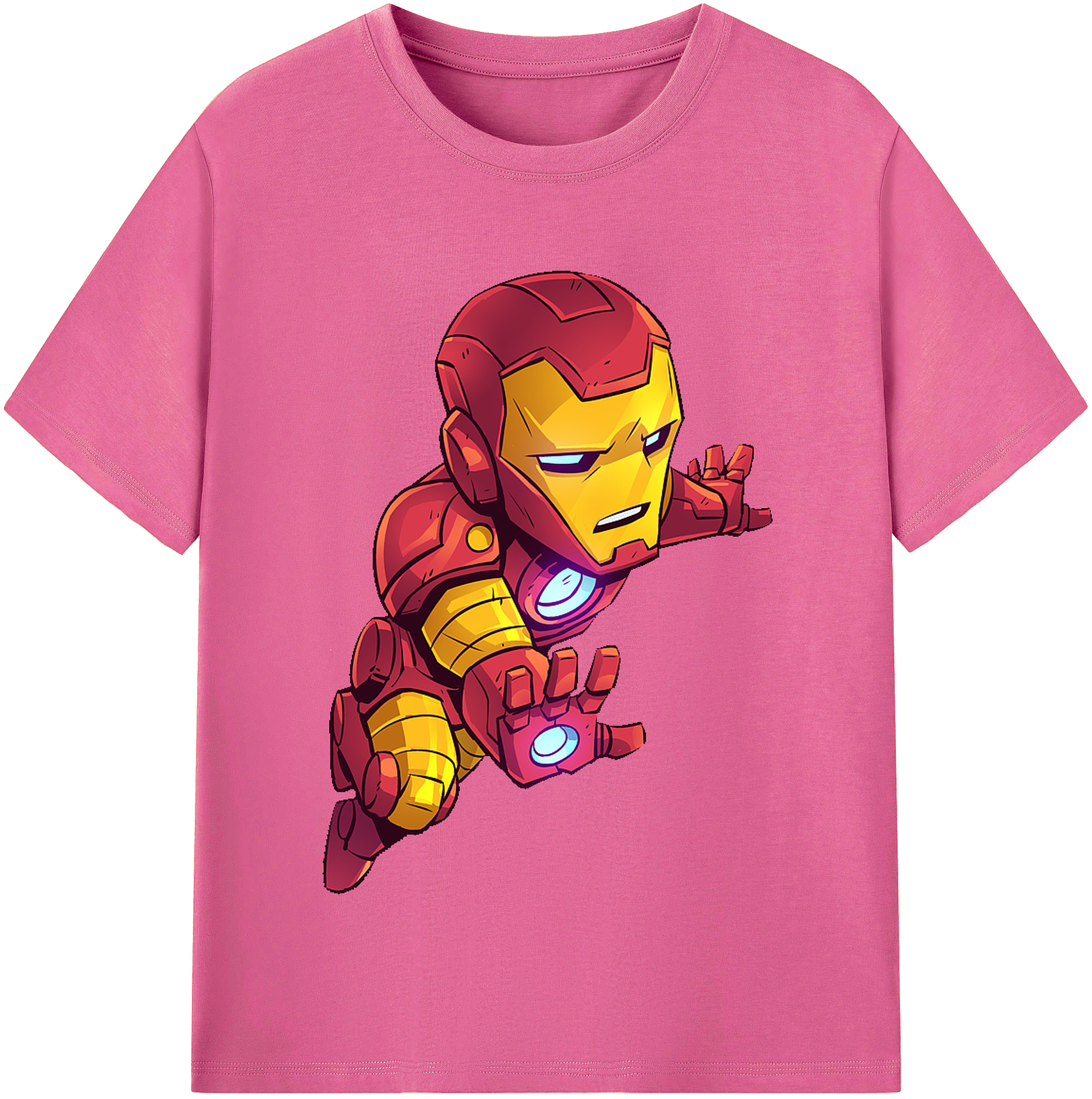 （画像用） アベンジャーズ The Avengers レディースカジュアルプリントTシャツ（綿100％）