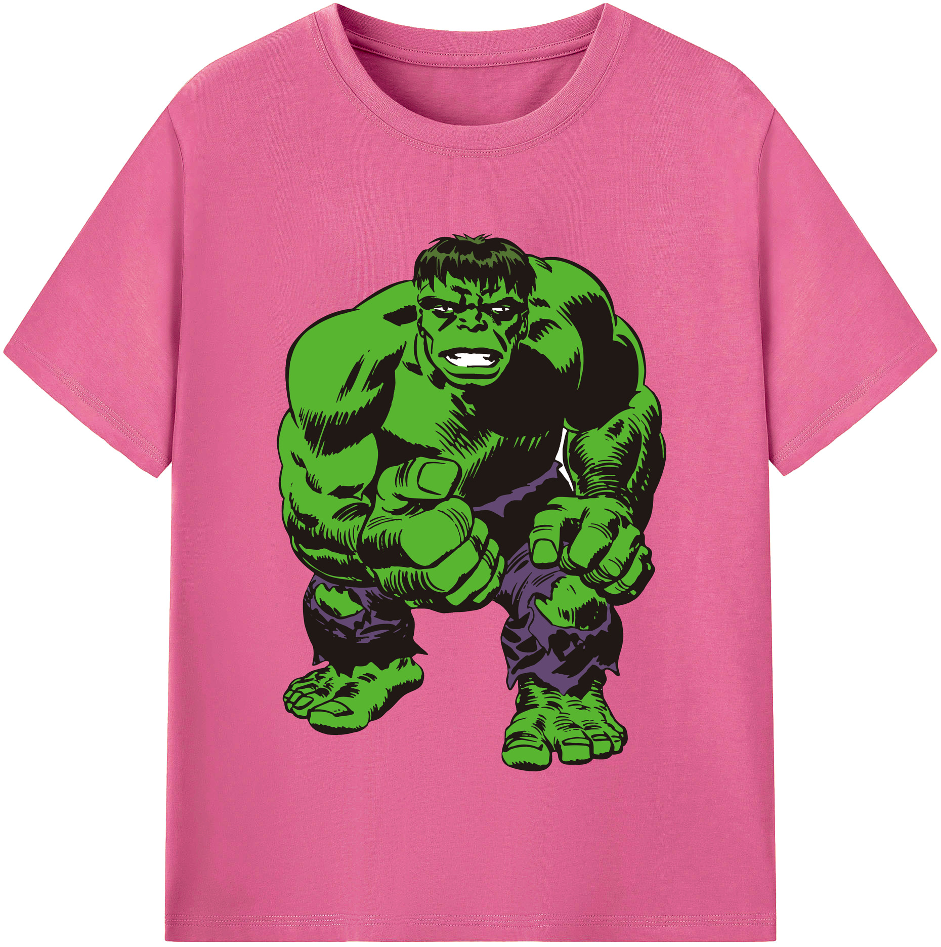 （画像用） アベンジャーズ The Avengers レディースカジュアルプリントTシャツ（綿100％）