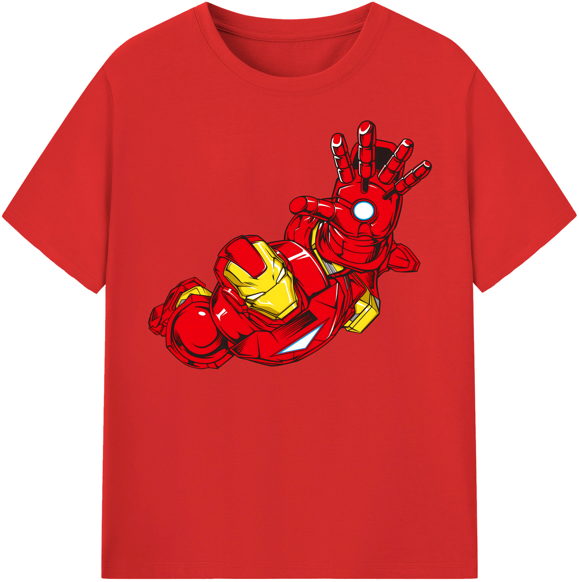 （画像用） アベンジャーズ The Avengers レディースカジュアルプリントTシャツ（綿100％）