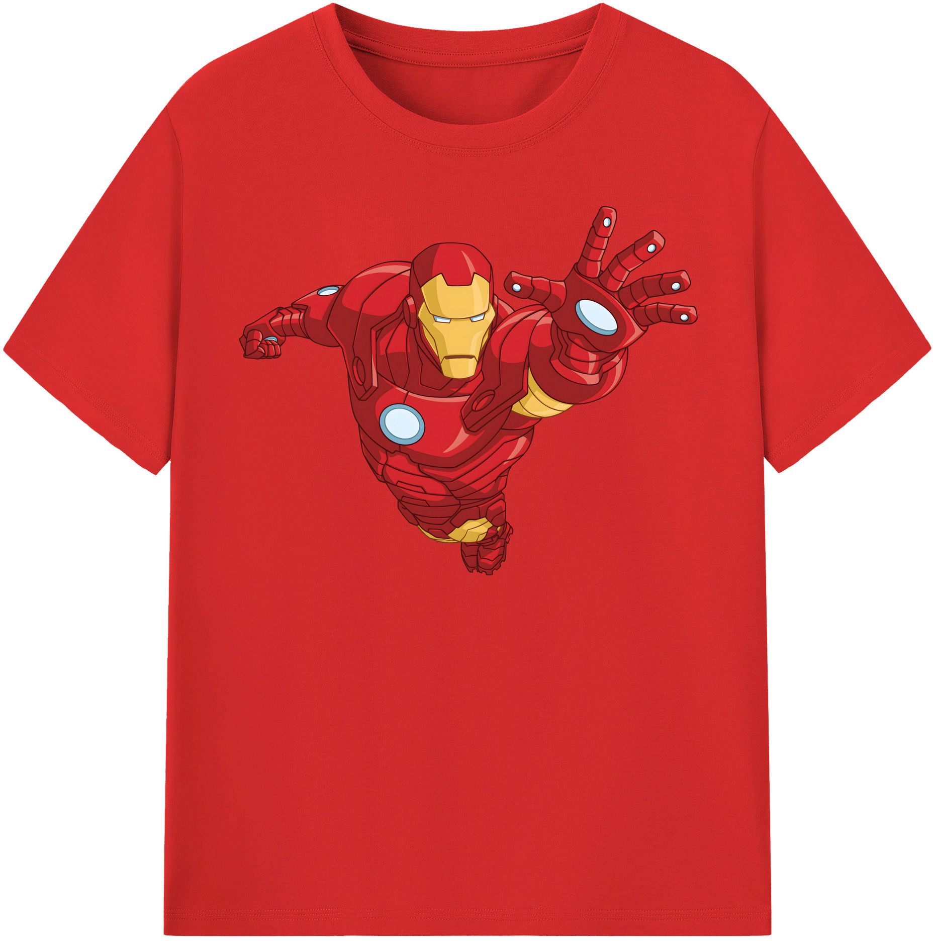 （画像用） アベンジャーズ The Avengers レディースカジュアルプリントTシャツ（綿100％）