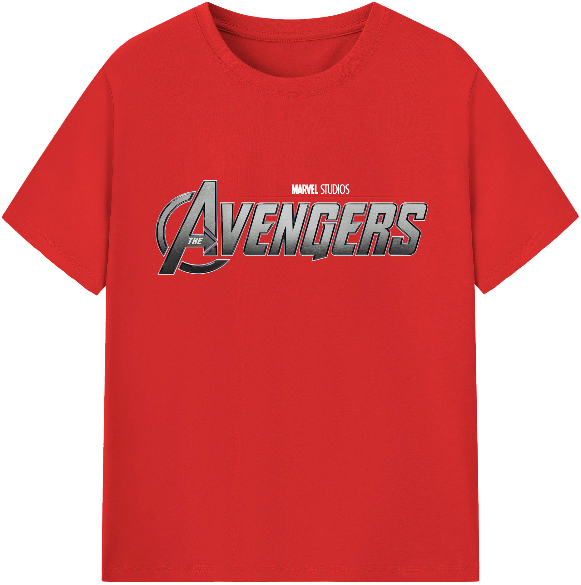 （画像用） アベンジャーズ The Avengers レディースカジュアルプリントTシャツ（綿100％）