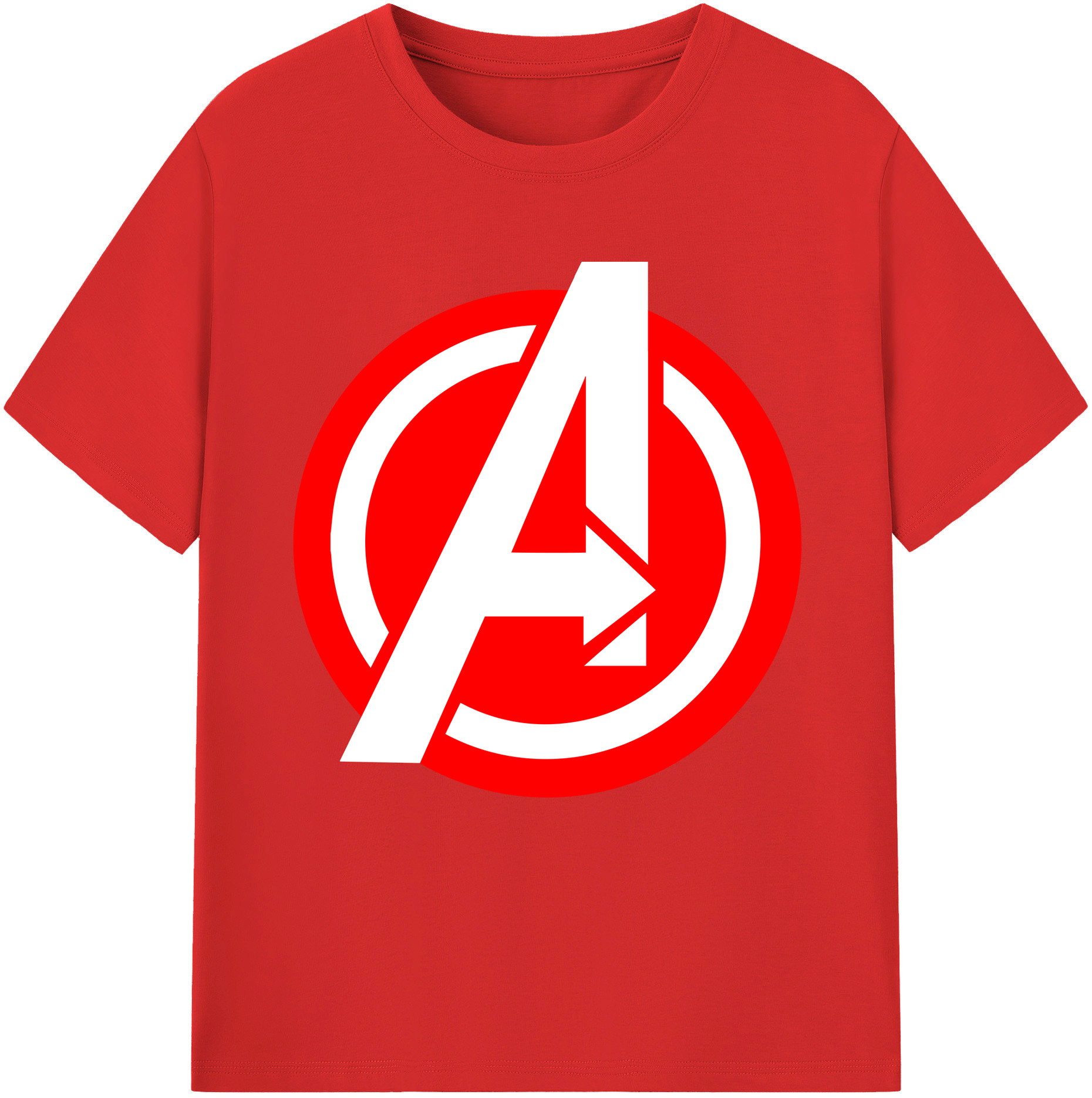（画像用） アベンジャーズ The Avengers レディースカジュアルプリントTシャツ（綿100％）